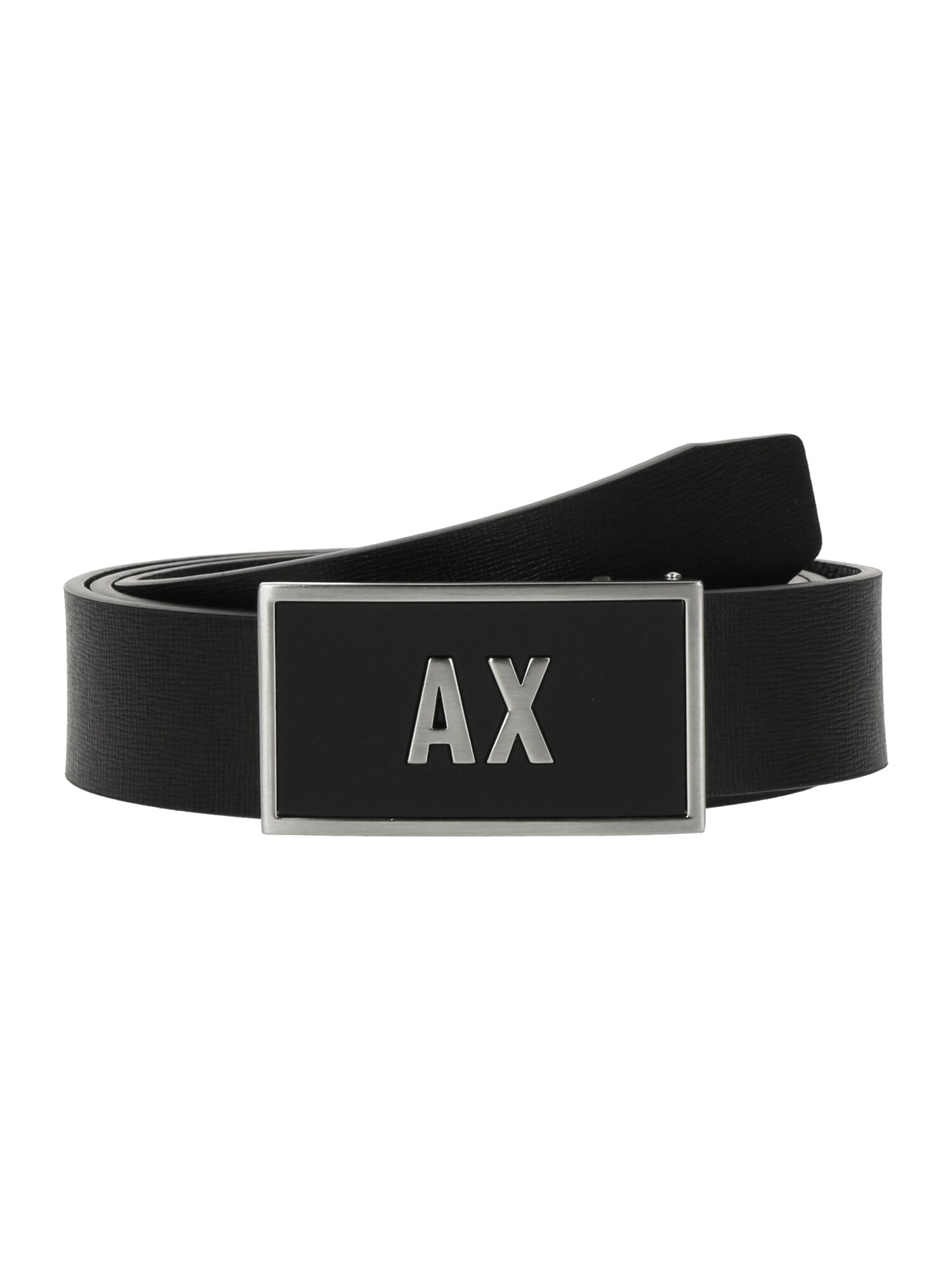 ARMANI EXCHANGE Opasky  čierna / strieborná