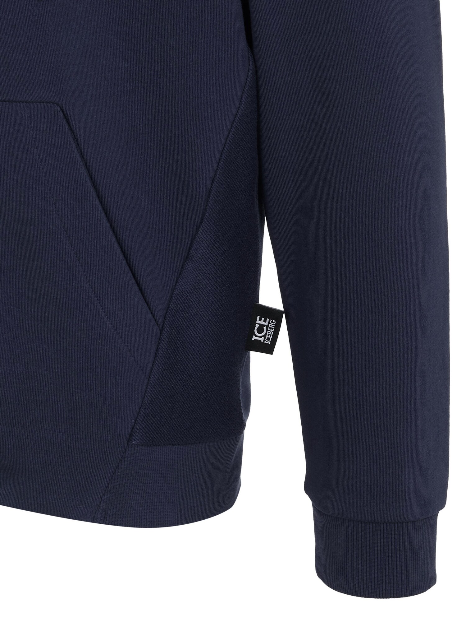 ICEBERG Sudadera con cremallera 'Iceberg Pullover'  navy – imagen 3