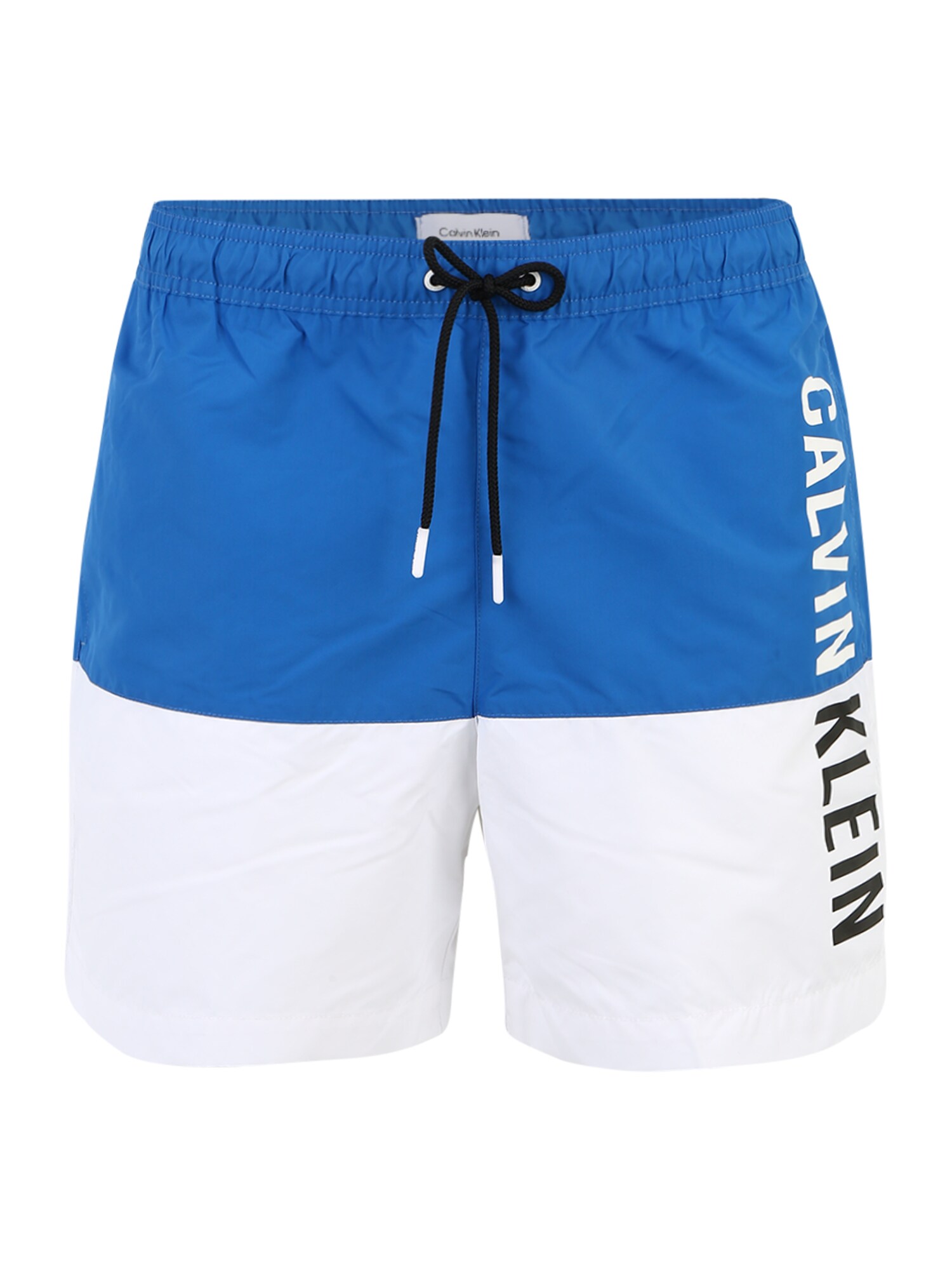 Calvin Klein Swimwear Calções de banho  azul céu / preto / branco