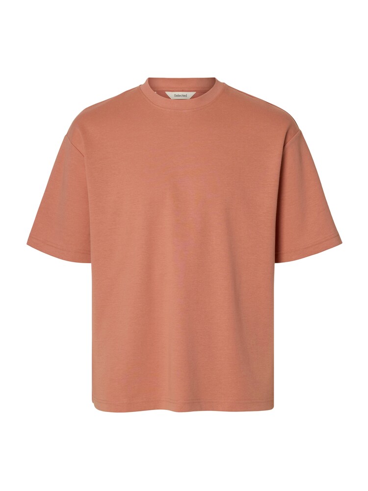 SELECTED T-Shirt 'SLHOSCAR' Herren Größe XXL himbeer