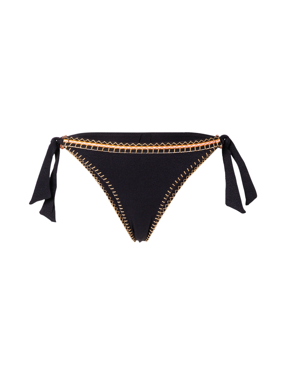 Bikiniunderdel orange / aprikos / svart