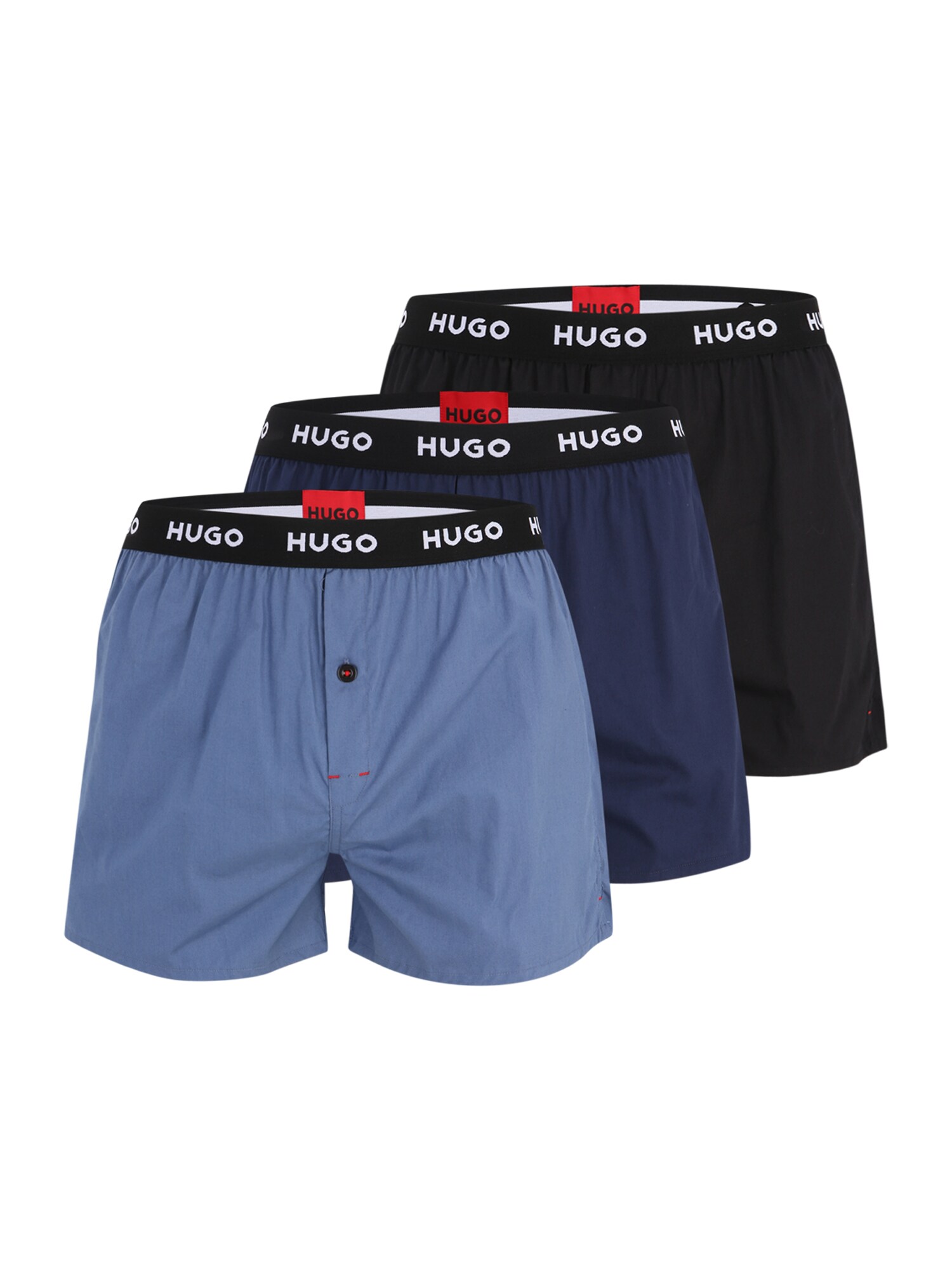 HUGO Boxeralsók  tengerészkék / királykék / fekete / fehér akciós termékkép 1