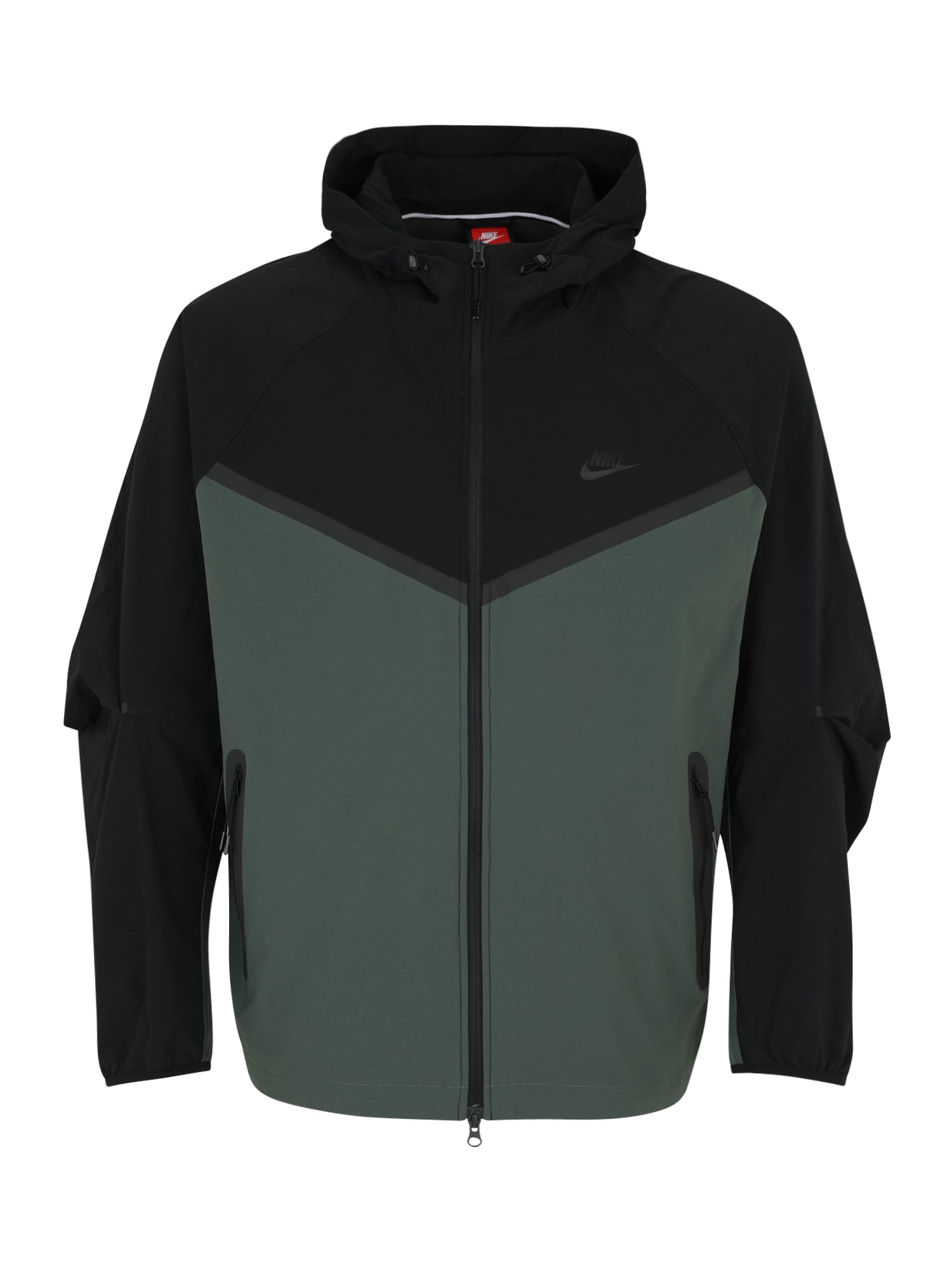 Nike Sportswear Geacă de primăvară-toamnă Tech  verde închis / negru