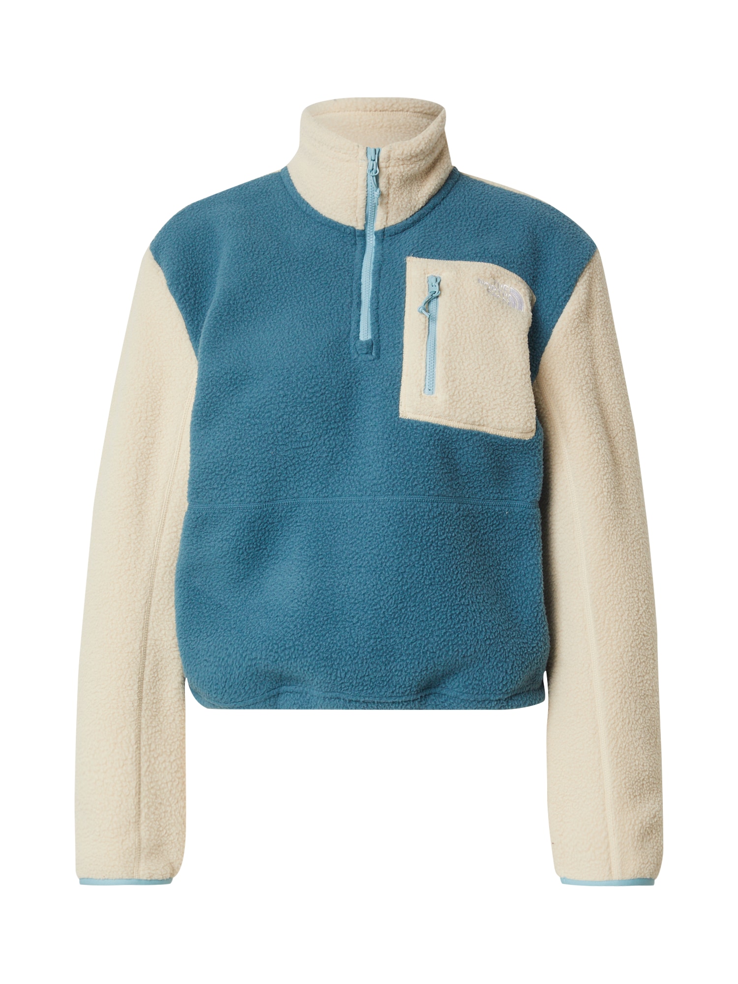 THE NORTH FACE Pulóver 'Yumiori'  világos bézs / zafir / fehér akciós termékkép 1