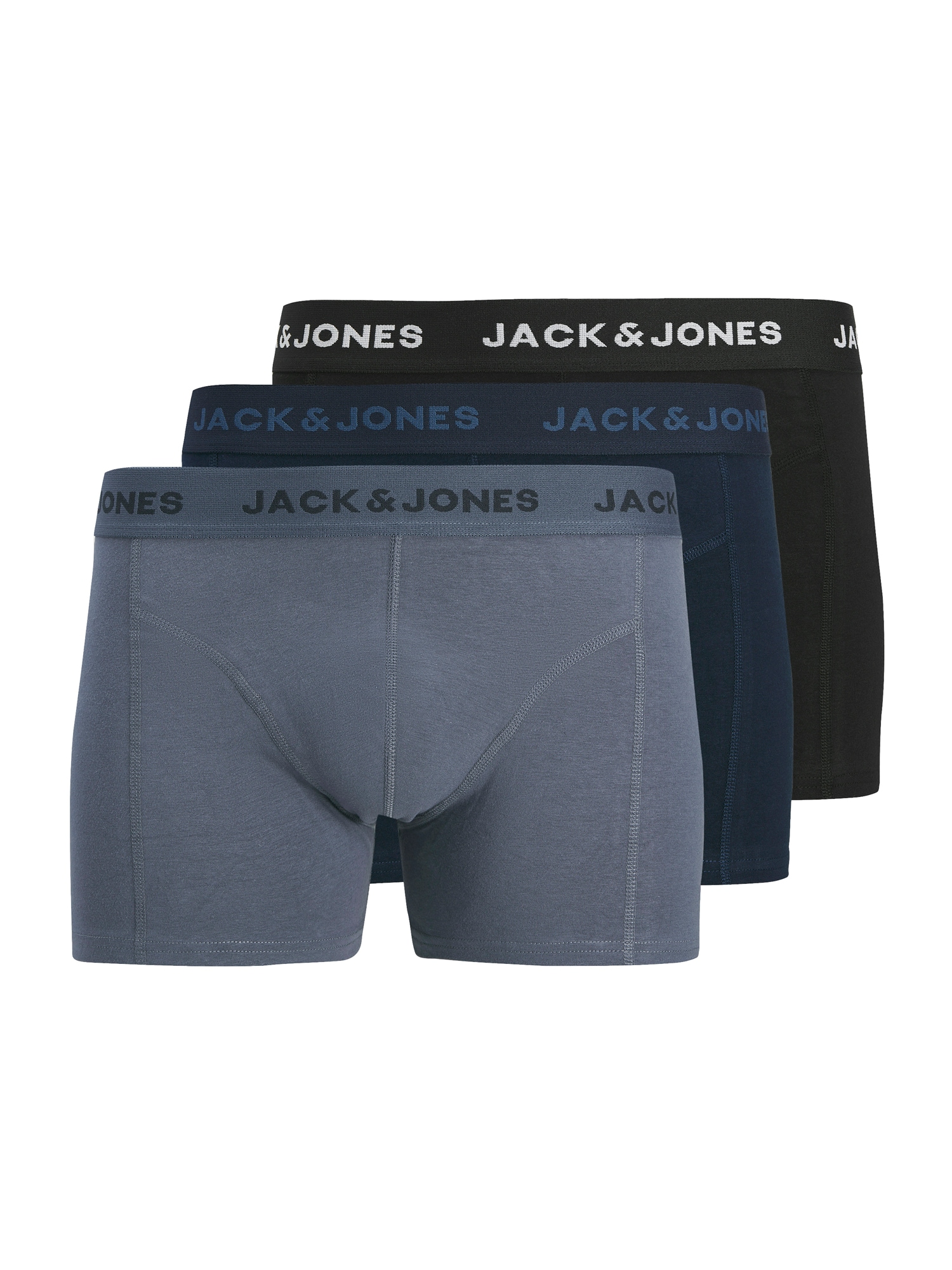 Jack & Jones Junior Chiloţi JACJeremiah  bleumarin / albastru fumuriu / negru / alb