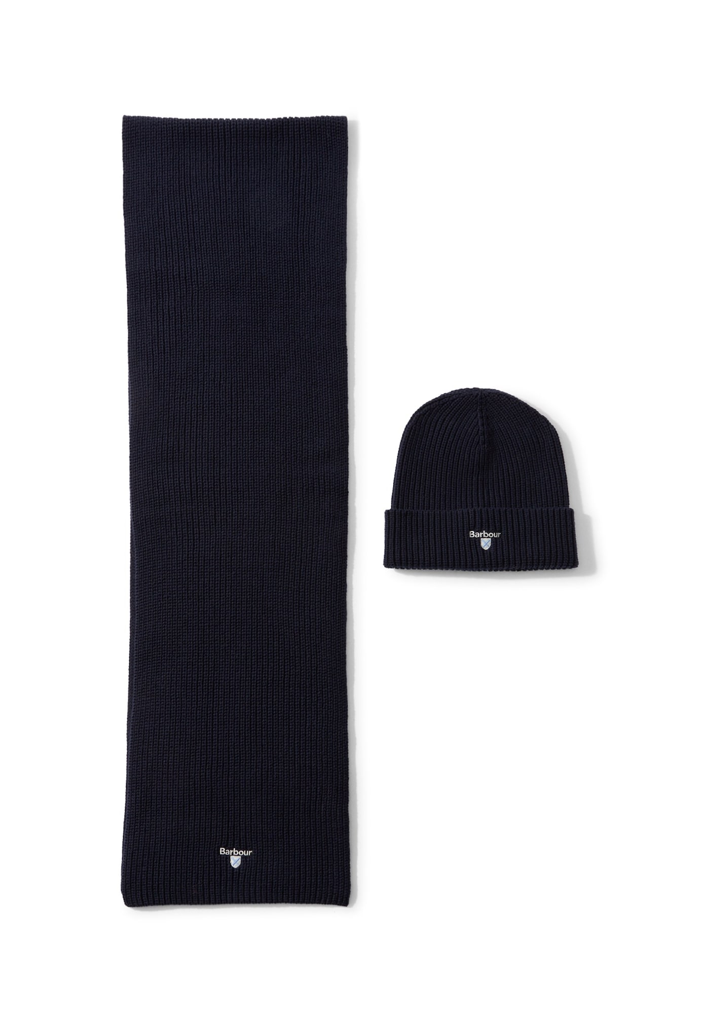 Barbour Chal 'Cascade'  navy / azul claro / offwhite