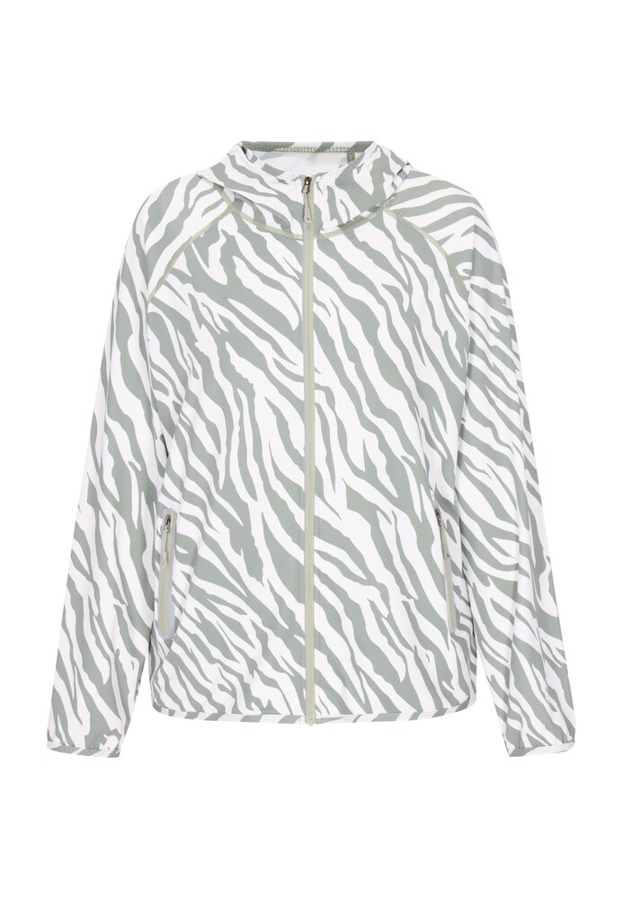 myMo ROCKS Übergangsjacke Damen Größe XL oliv / weiß