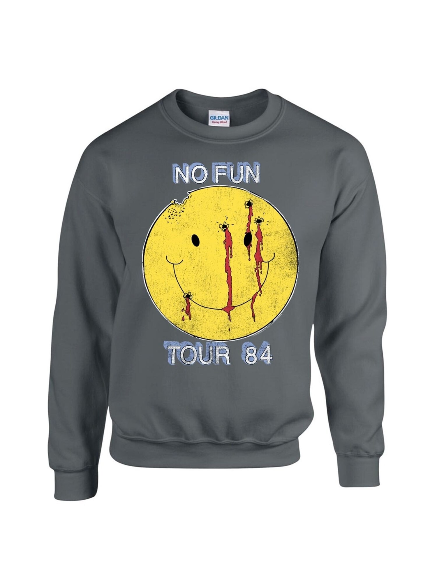 Rockshirts Sudadera 'Mötley Crue No Fun Tour 84 Sweatshirt' gris – imagen 1