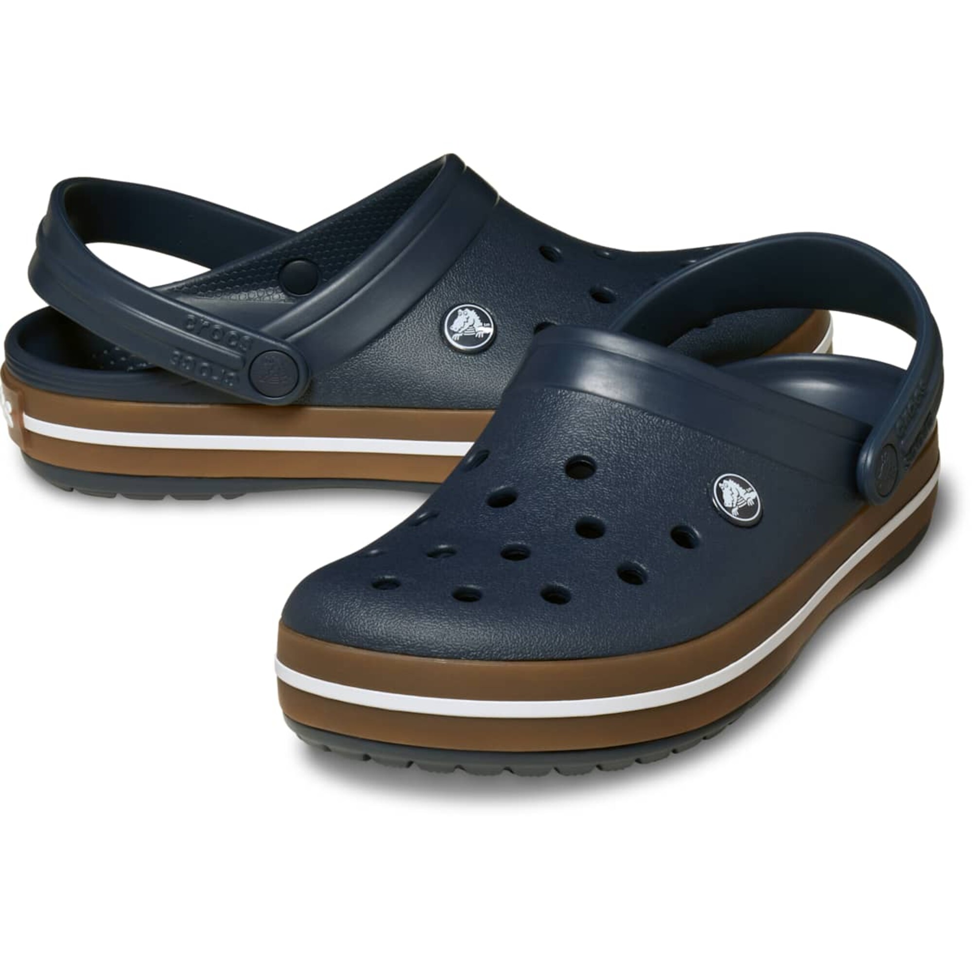 Crocs Dreváky  námornícka modrá / svetlohnedá / biela (obrázok 2)