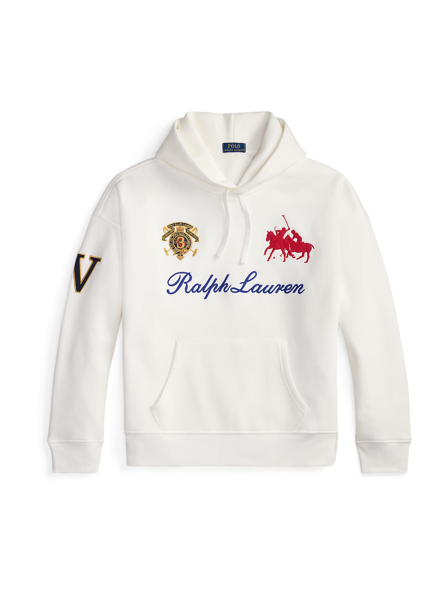 Polo Ralph Lauren Bluză de molton MAGIC  albastru / galben / roșu / alb