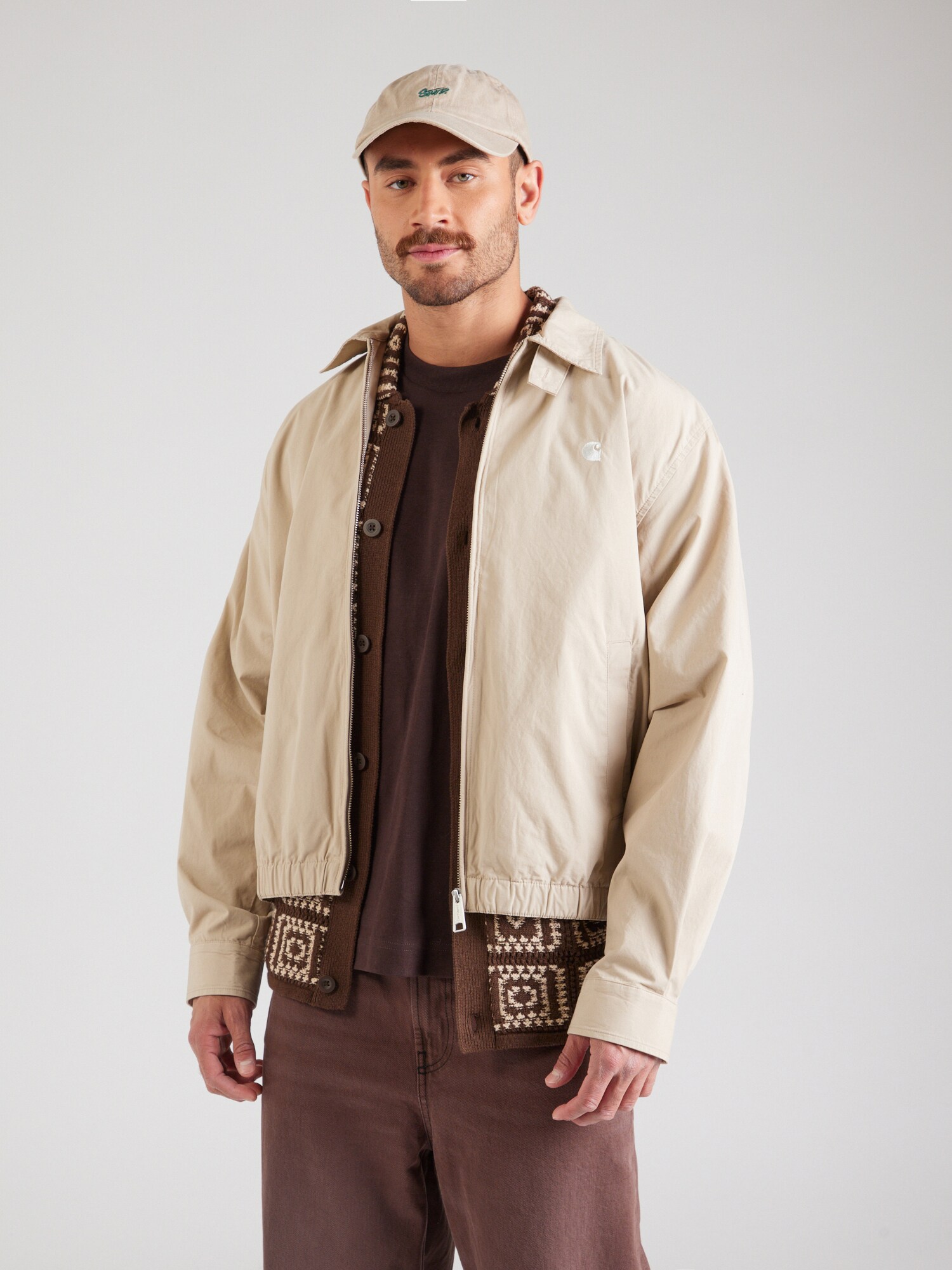 Carhartt WIP Átmeneti dzseki 'Duke'  homok termék 2. képe