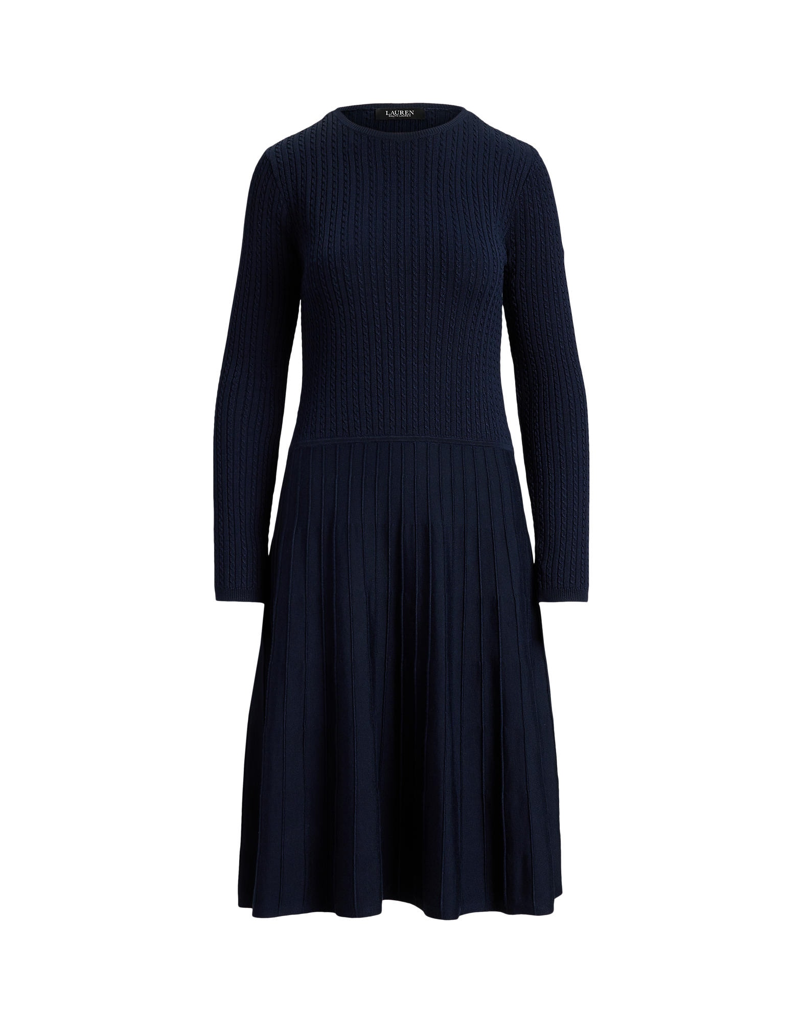 Lauren Ralph Lauren Rochie tricotat albastru închis