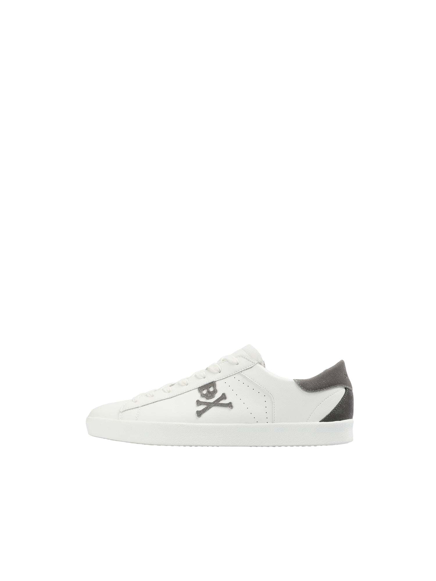 Scalpers Sneaker low Henry  gri / alb murdar