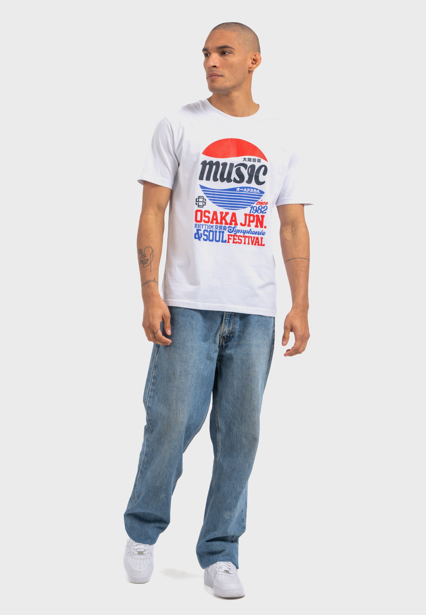 Thumbnail - T-Shirt 'Asian Osaka Music Logo Graphic'