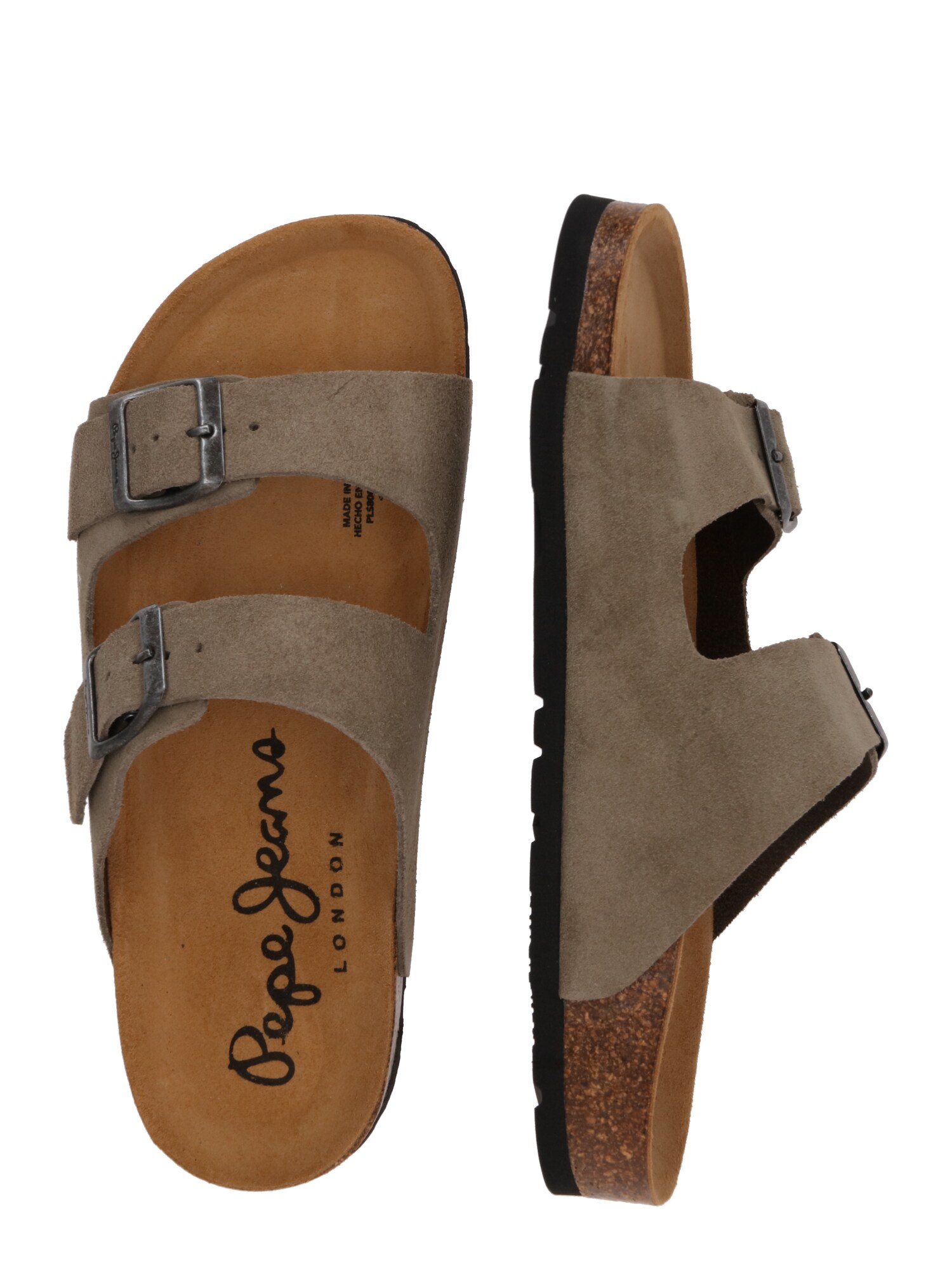 Pepe Jeans Papucs 'Oban'  sötét bézs termék 2. képe