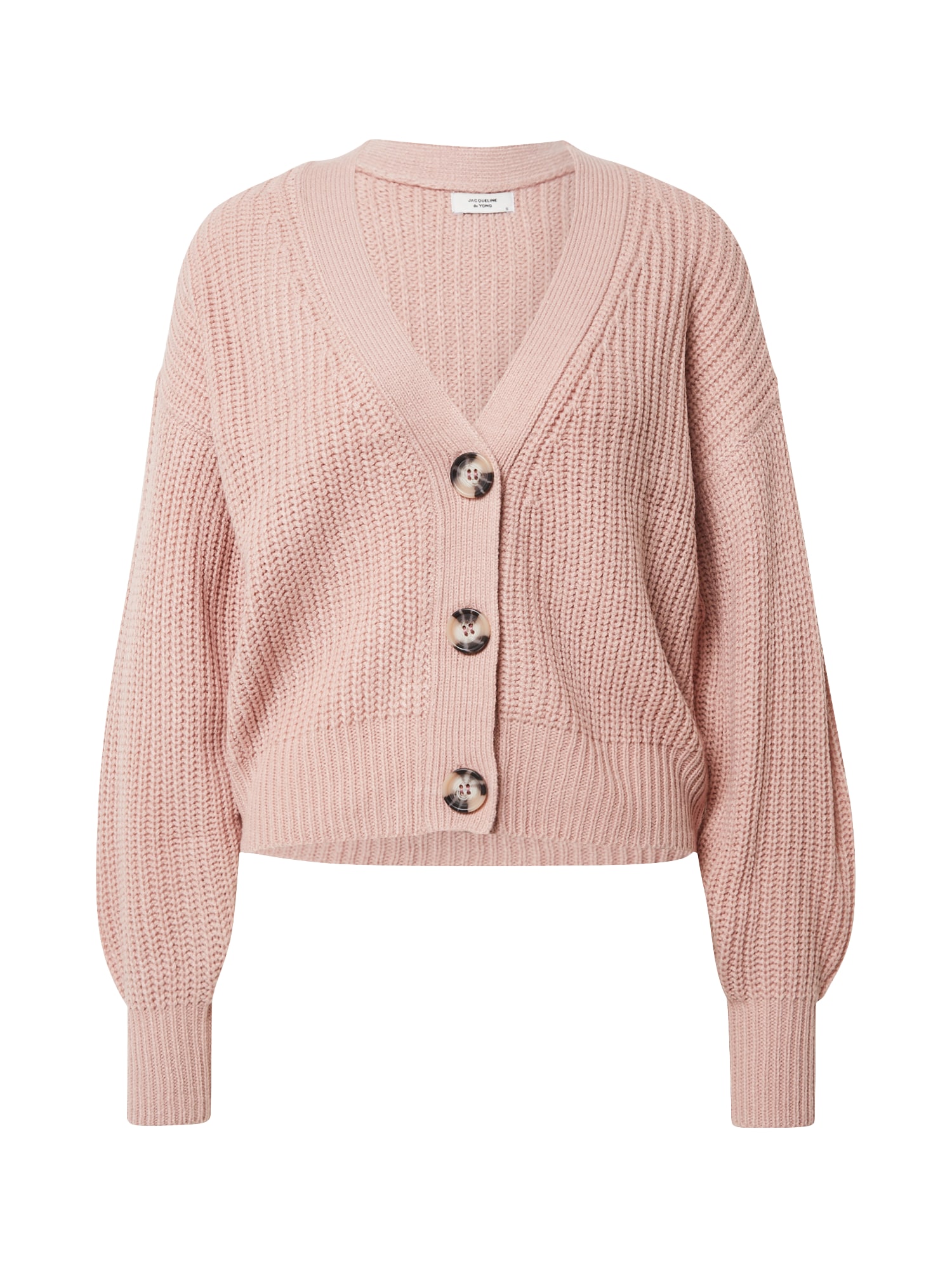 JDY Strickjacke 'JDYJUSTY' altrosa