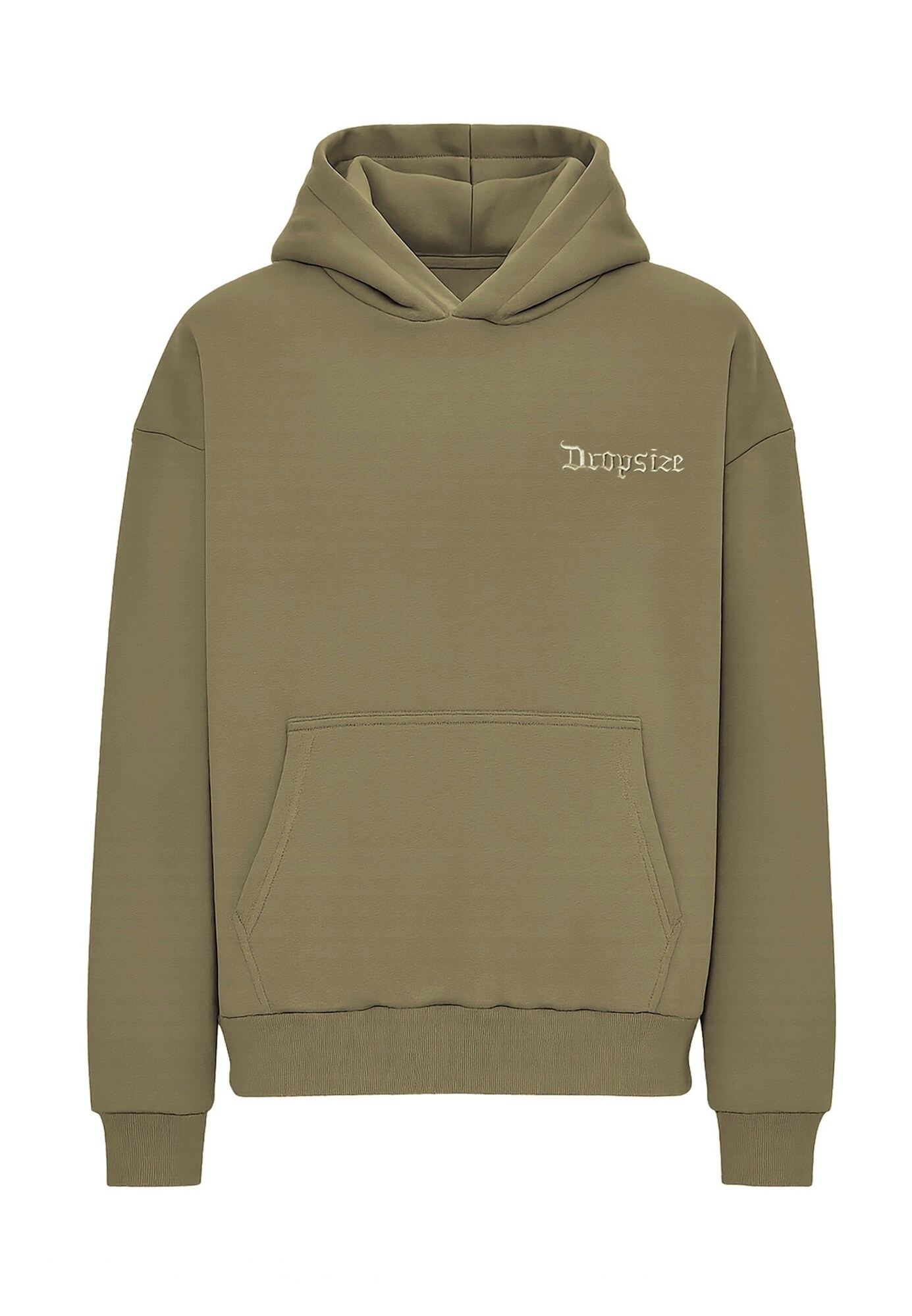 Dropsize Sudadera  oliva / verde claro
