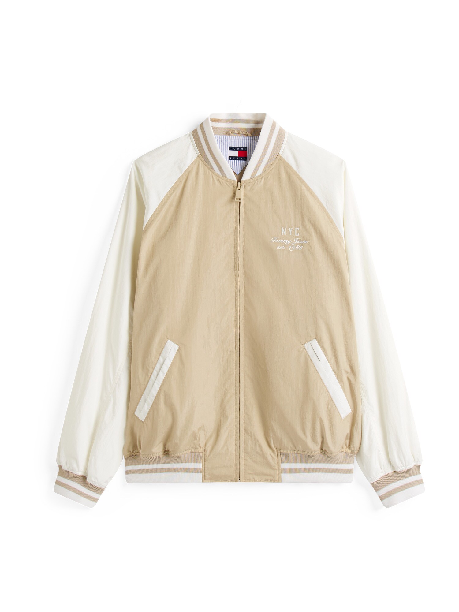 Tommy Jeans Átmeneti dzseki  khaki / piszkosfehér akciós termékkép 1