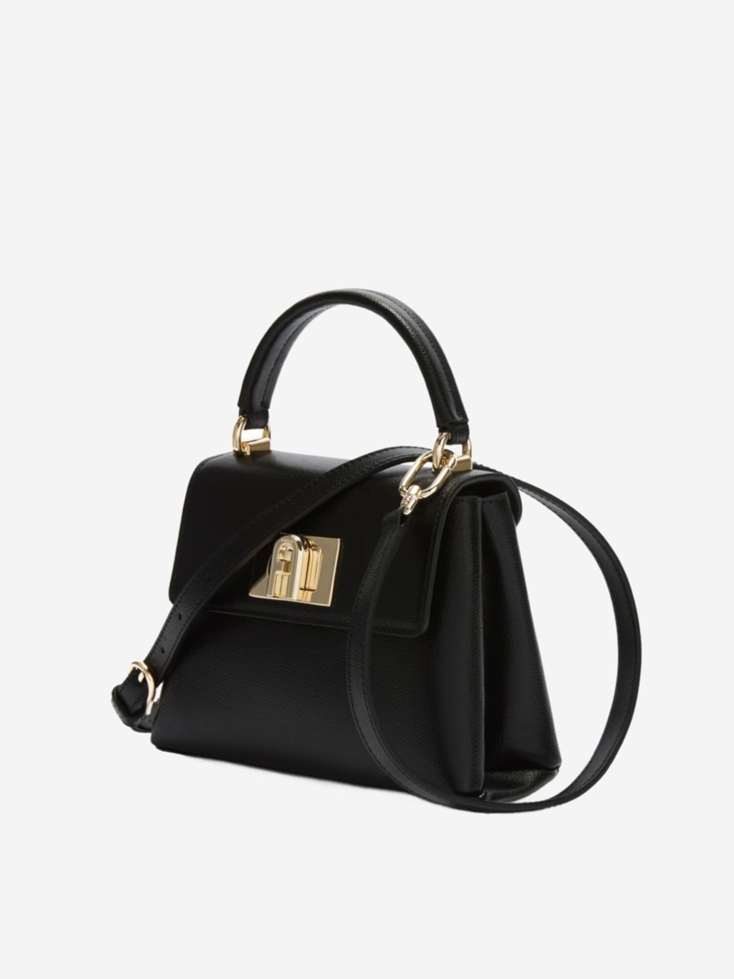 FURLA Bolso de mano '1927 Cuir' negro – imagen 2