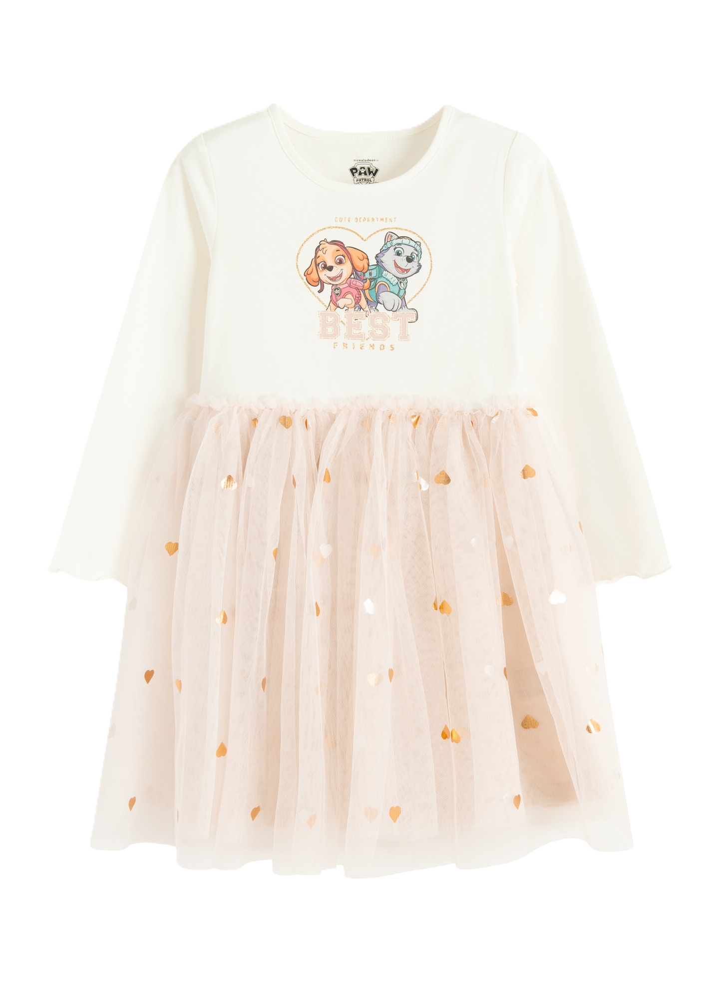 Cool Club Rochie bej / roz