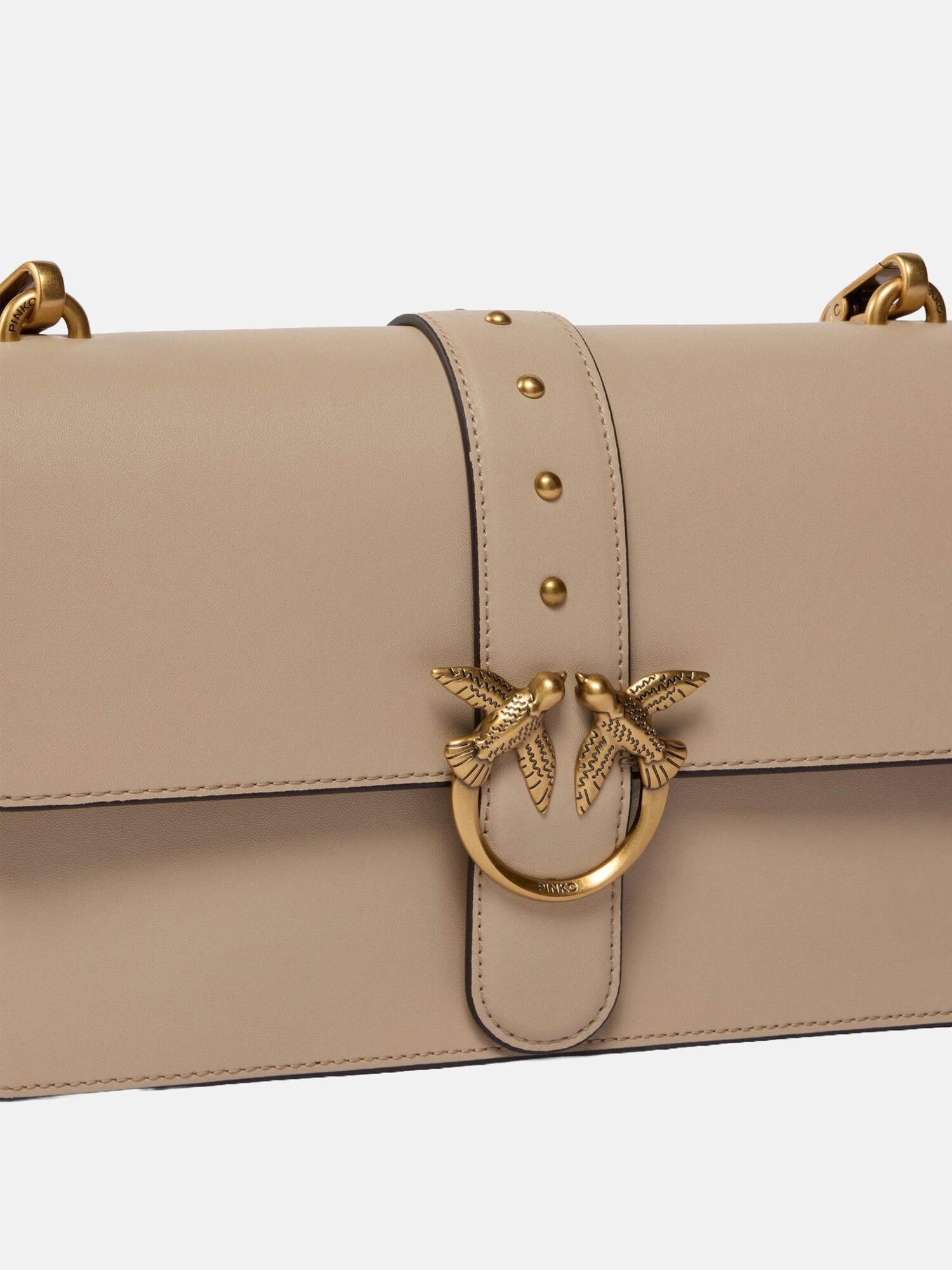 PINKO Bolso de mano 'LOVE ONE CLASSIC'  beige – imagen 3