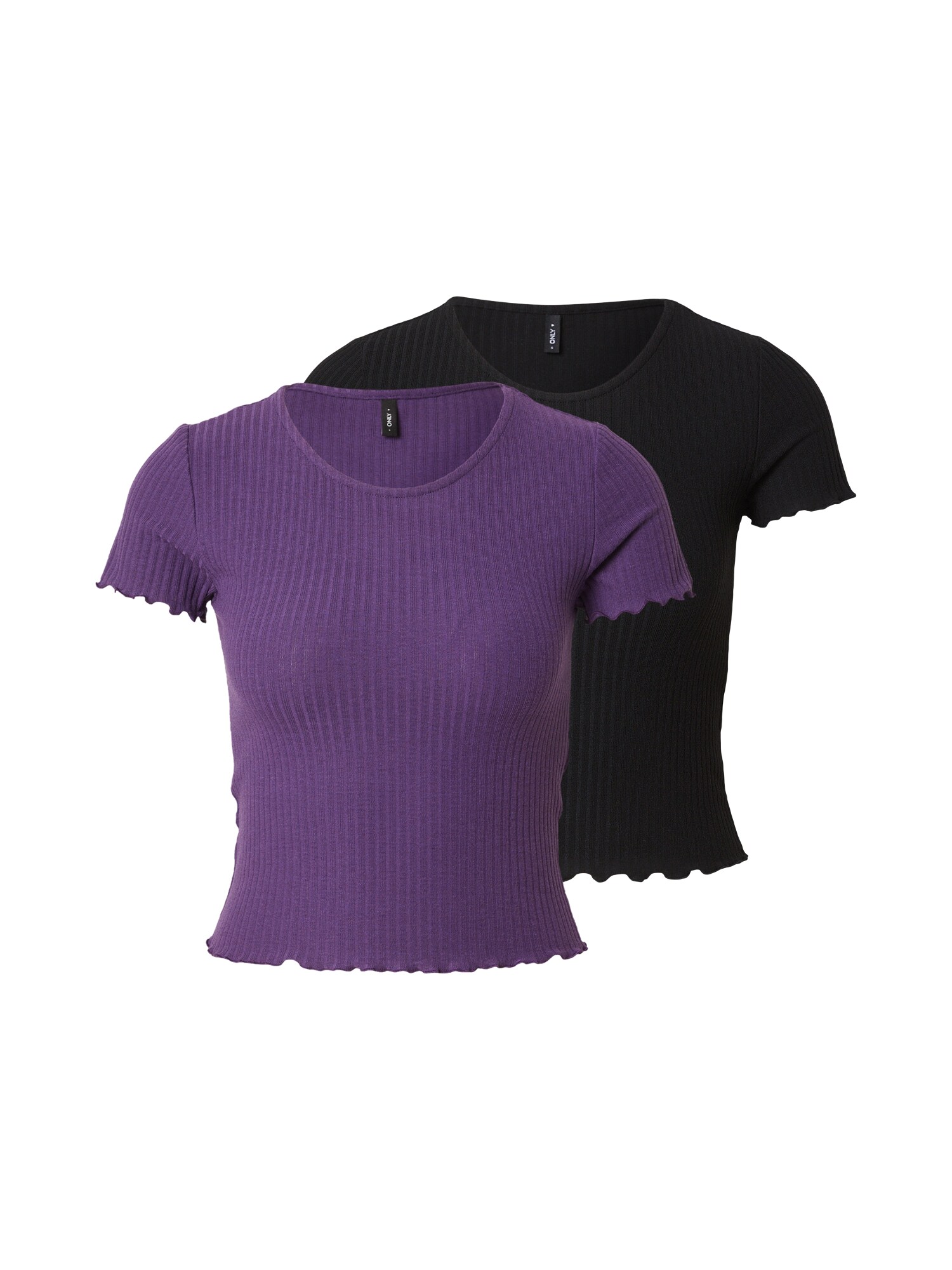 ONLY Tricou ONLEMMA  mov închis / negru