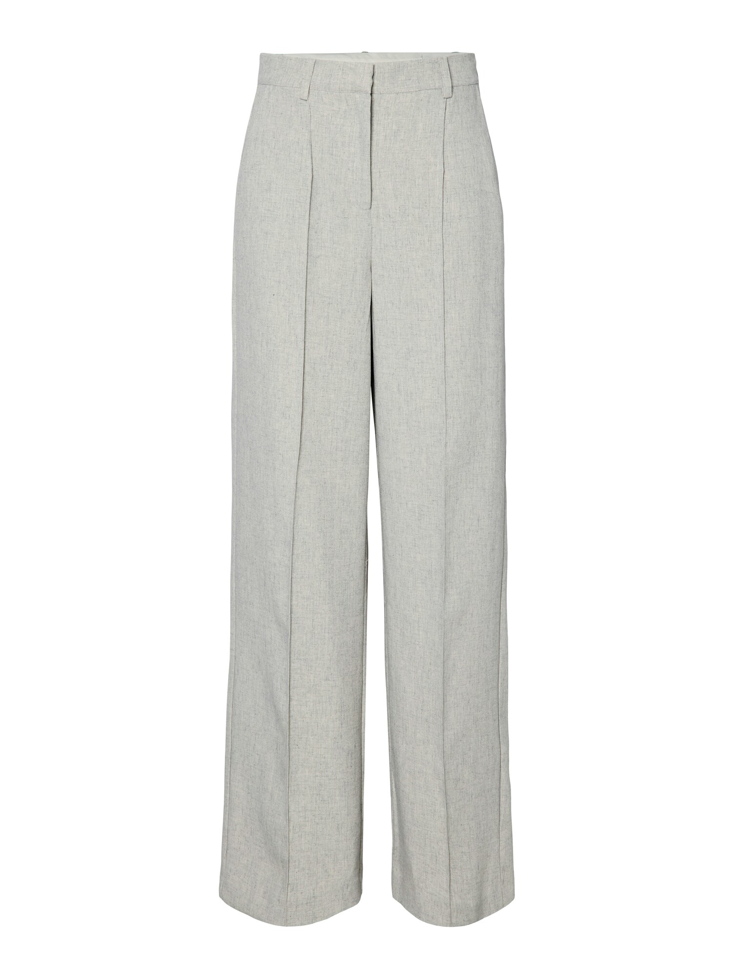 YAS Pantaloni YASRIU  gri amestecat