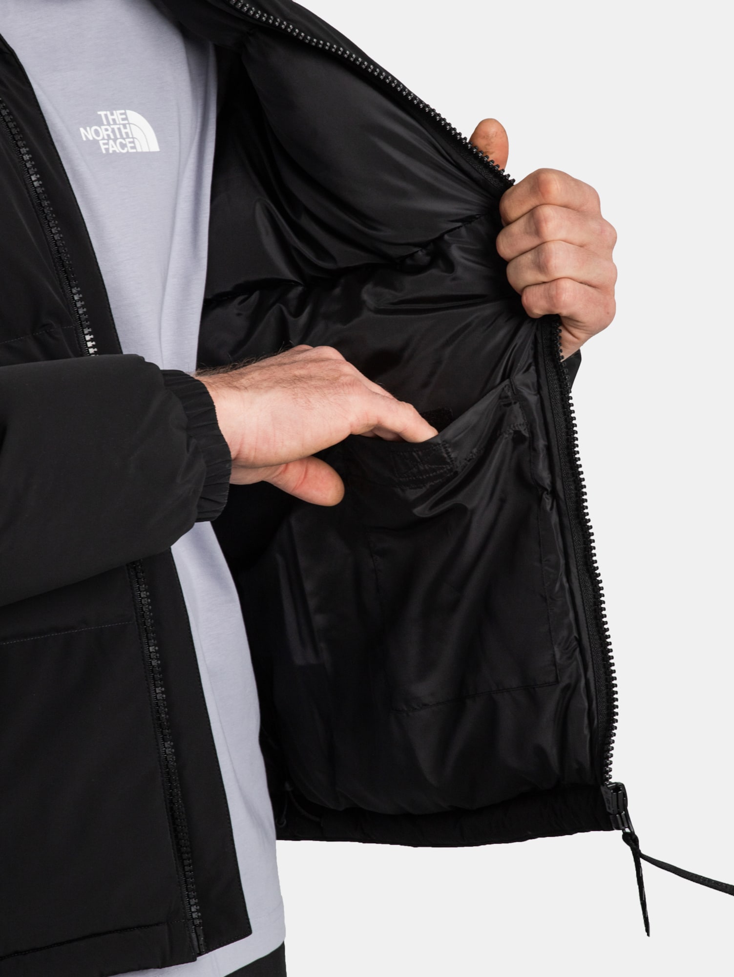 LACOSTE Chaqueta de invierno negro – imagen 4