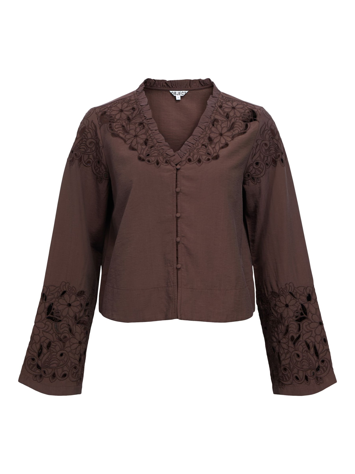 Object Blouse 'OBJIsla' Bruin