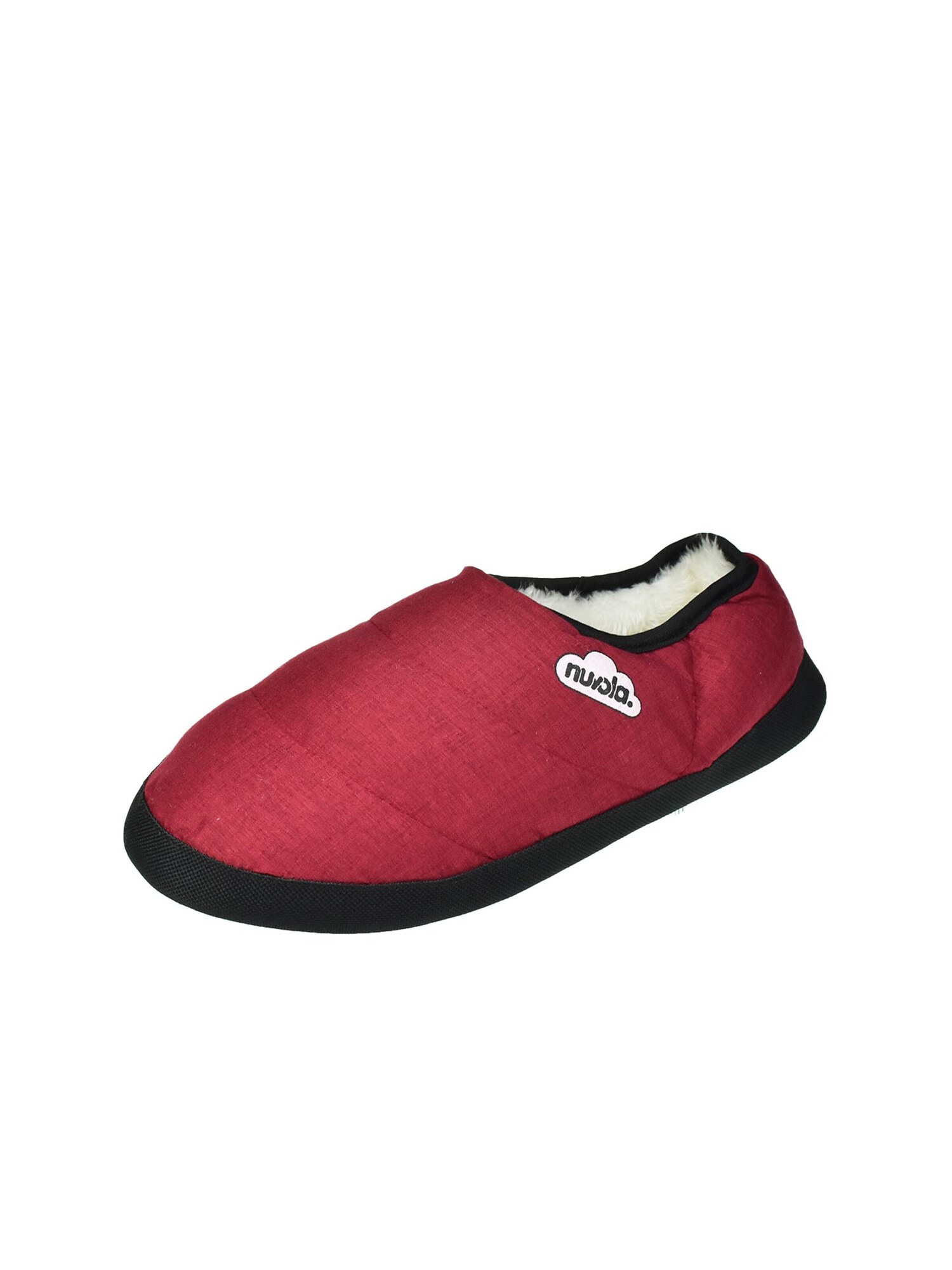 Nuvola. Zapatillas de casa 'Marbled Chill'  borgoña