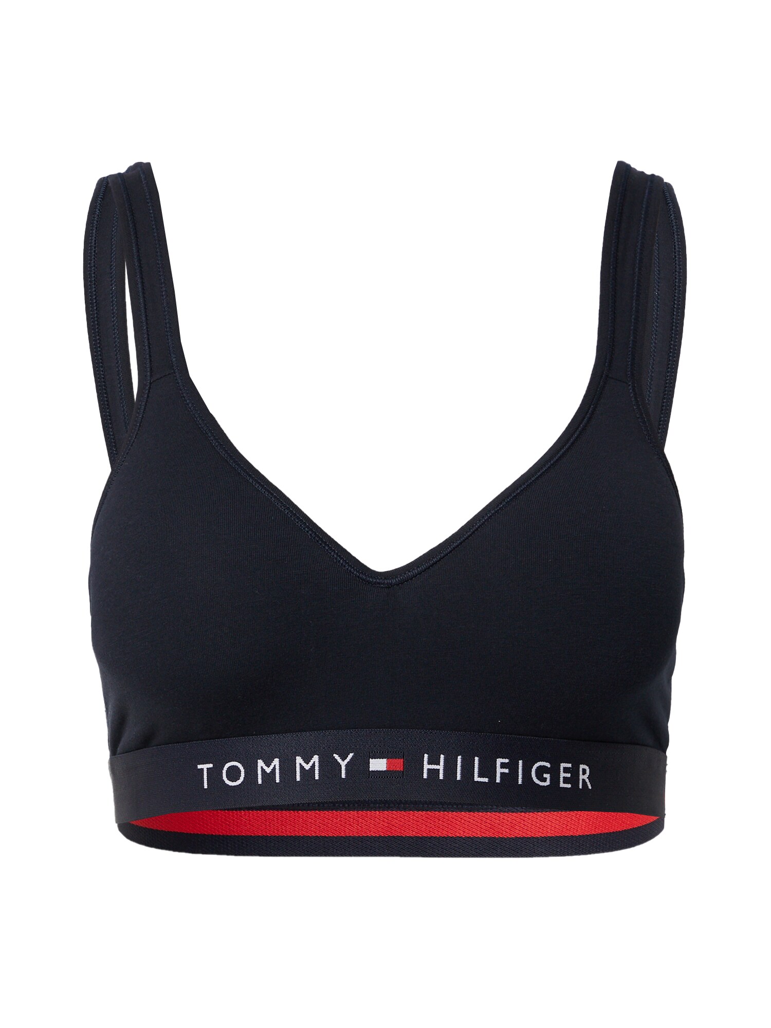 Tommy Hilfiger Underwear Sutien  bleumarin / roșu / alb