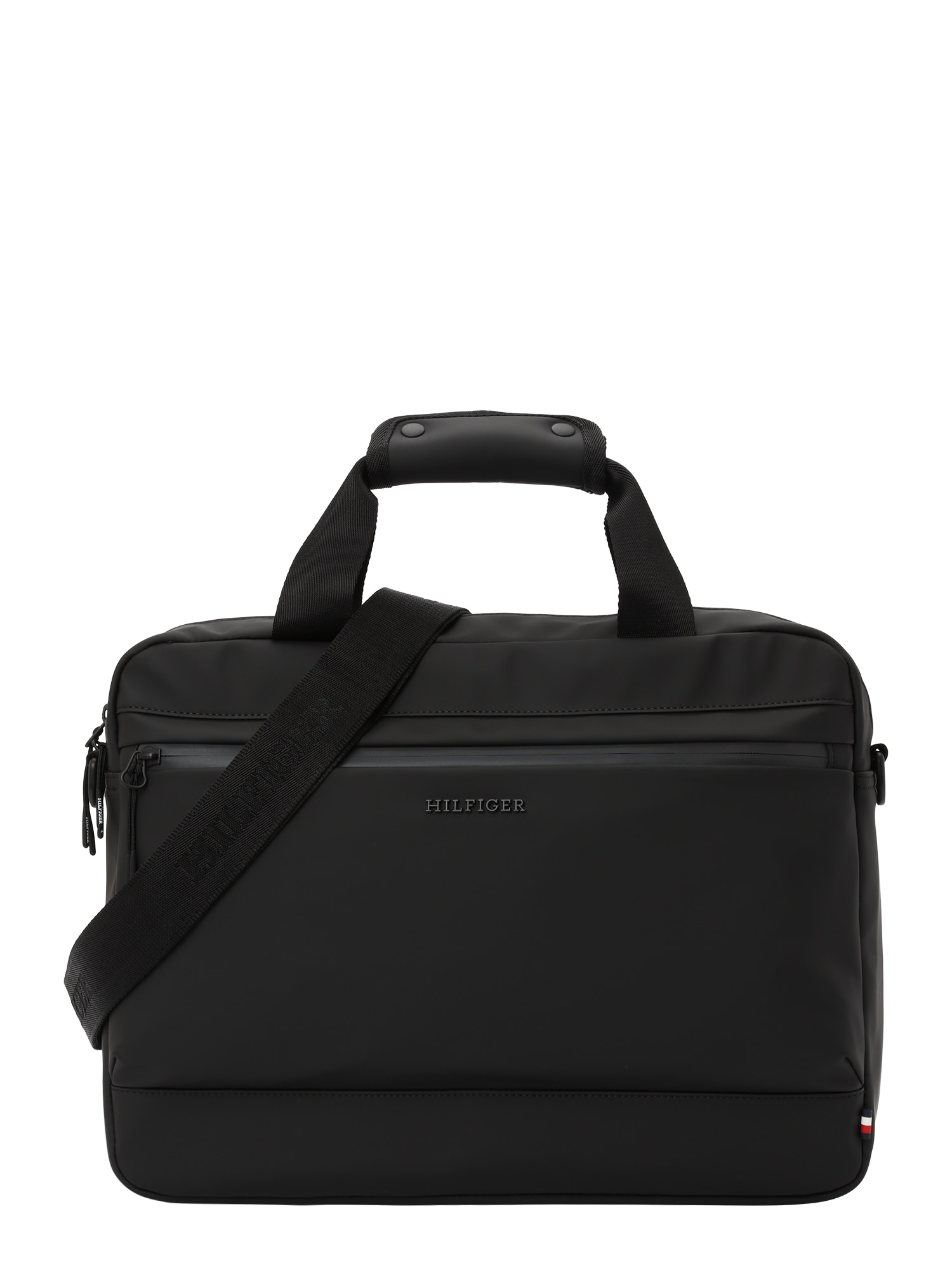 TOMMY HILFIGER Taška na notebook  čierna