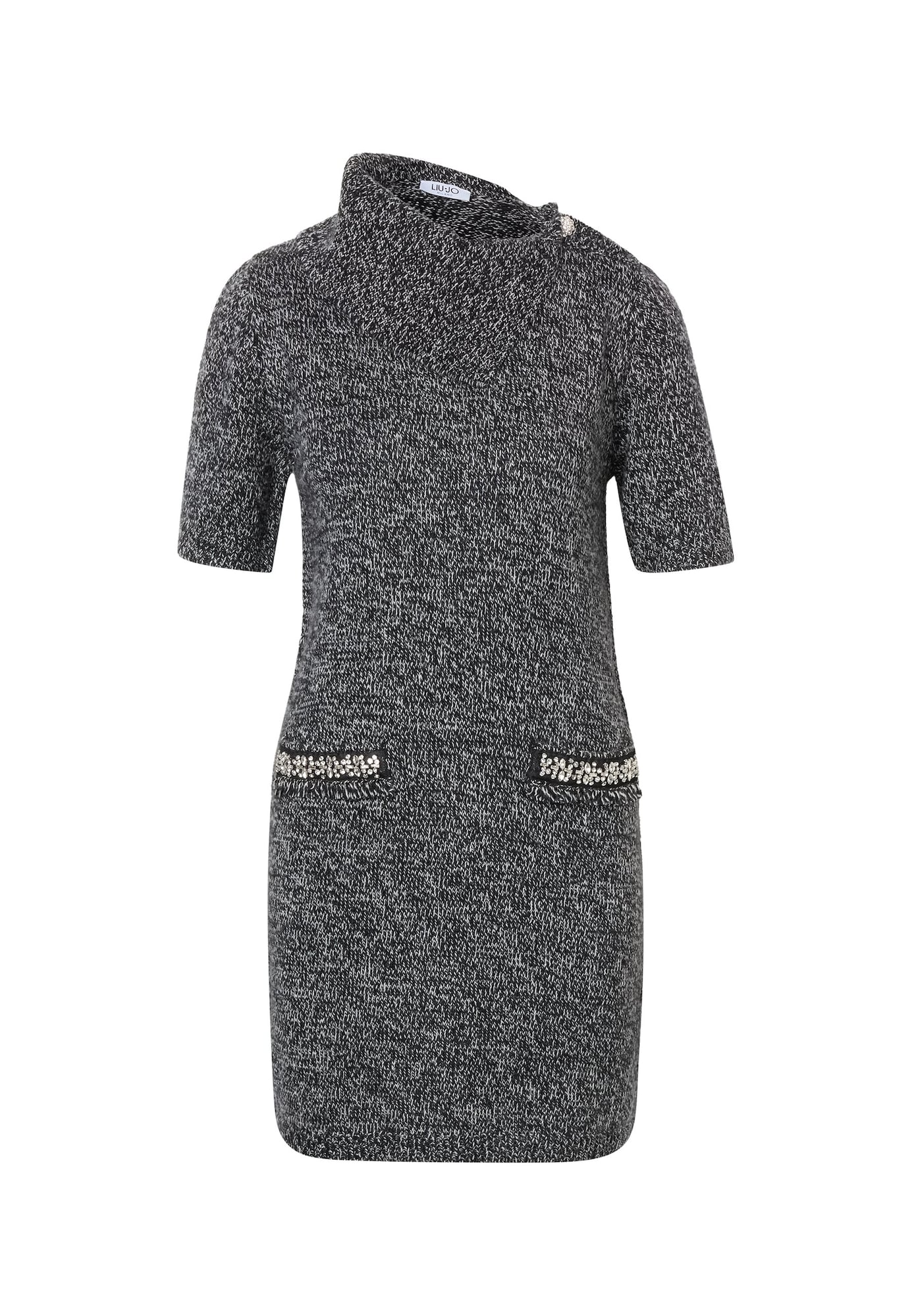 Liu Jo Vestido de punto negro – imagen 13