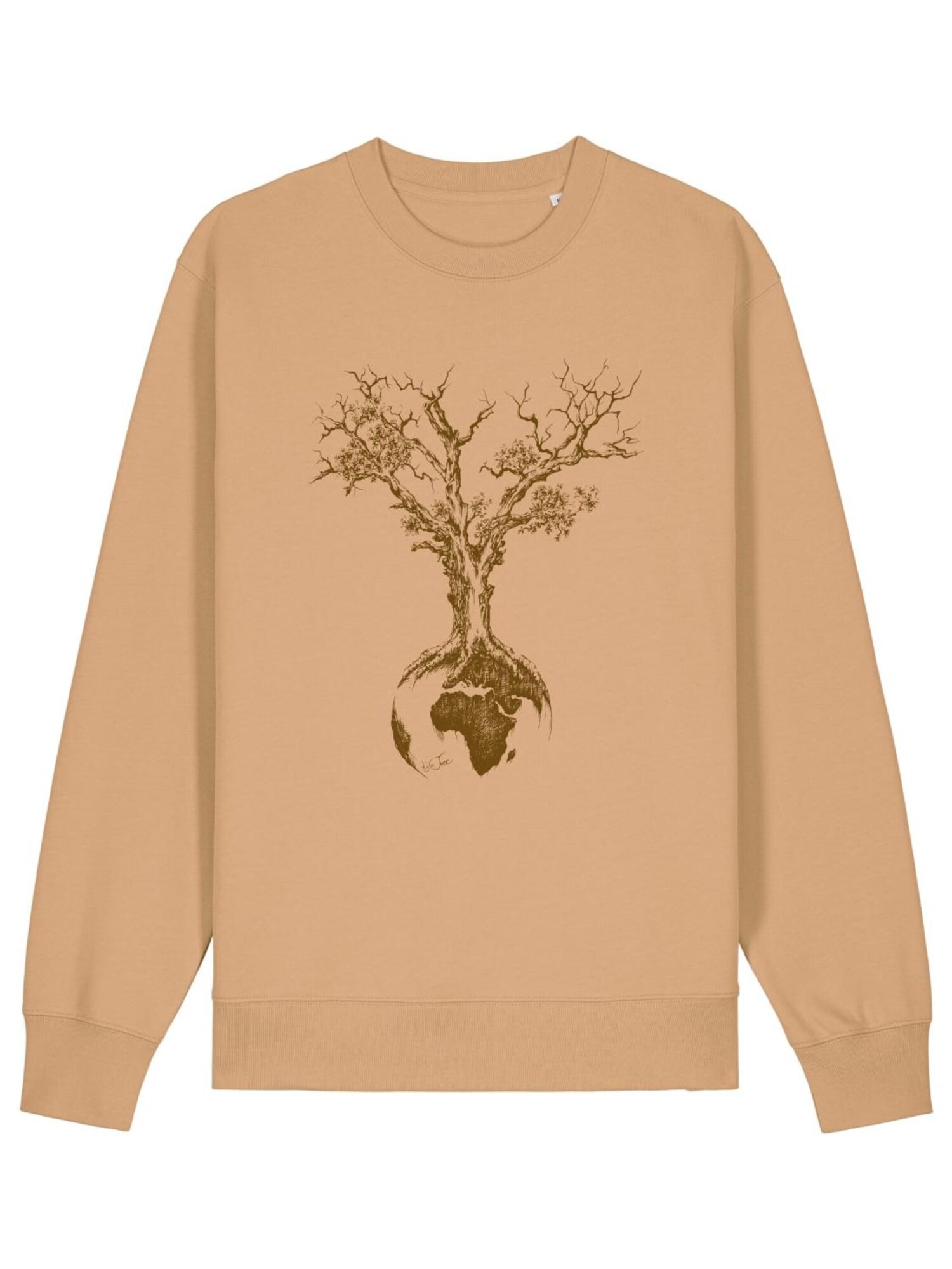 Life-Tree Pullover 'Fairwear' crema