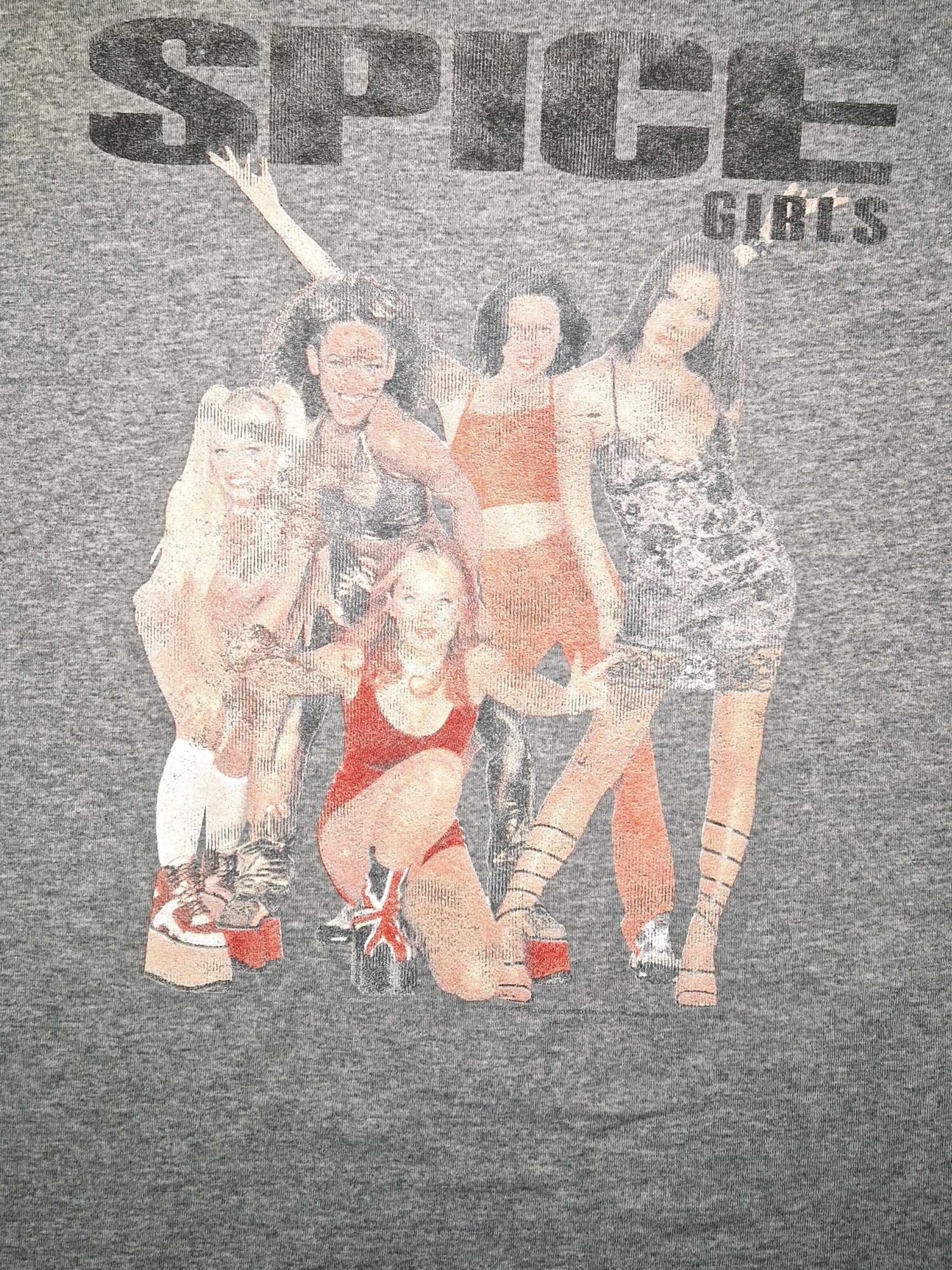 Rockshirts Camiseta 'Spice Girls Squad Vintage T-Shirt'  gris – imagen 3