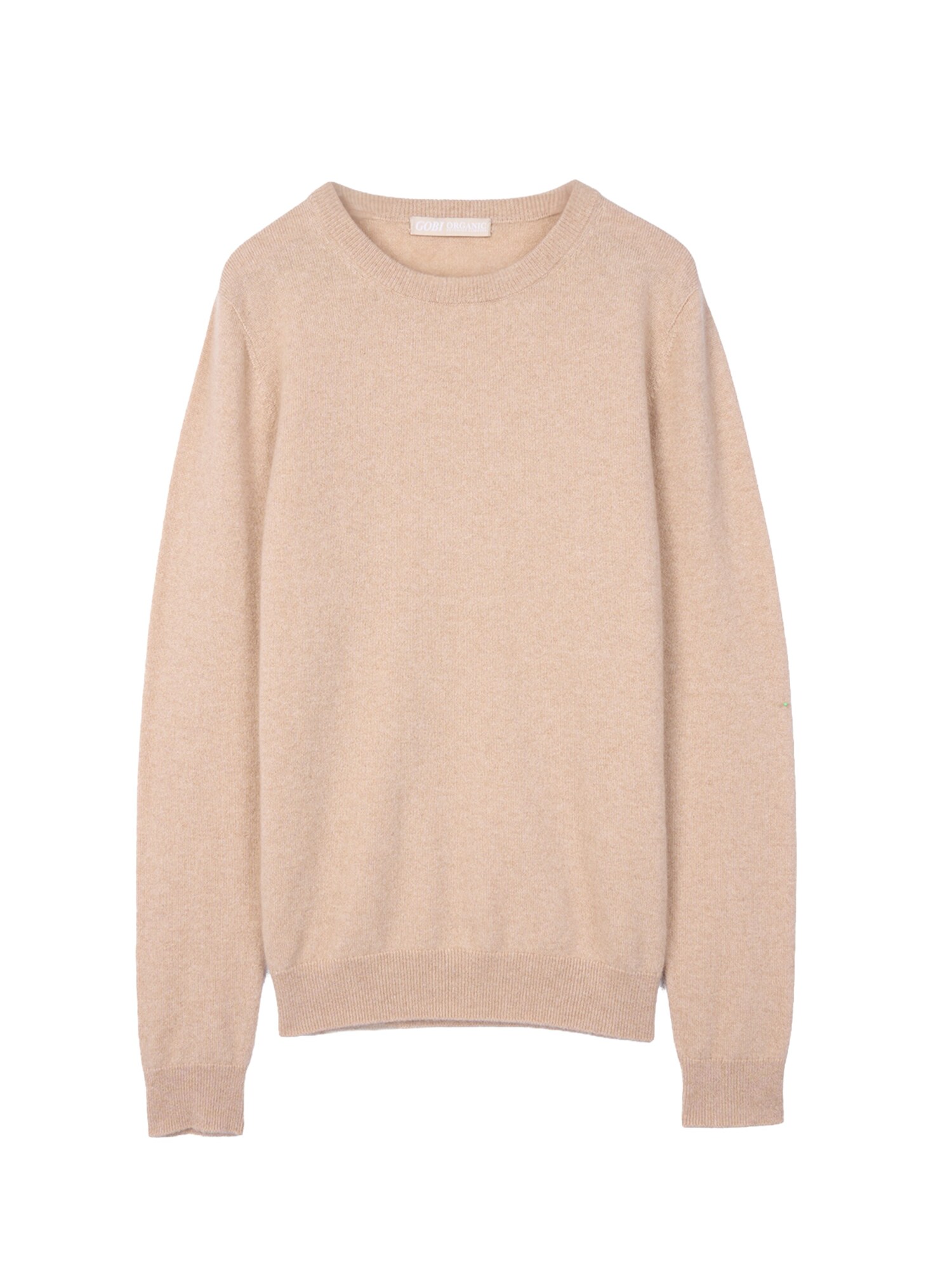 GOBI Cashmere Jersey 'Women's Essential Cashmere Crewneck Sweater' beige