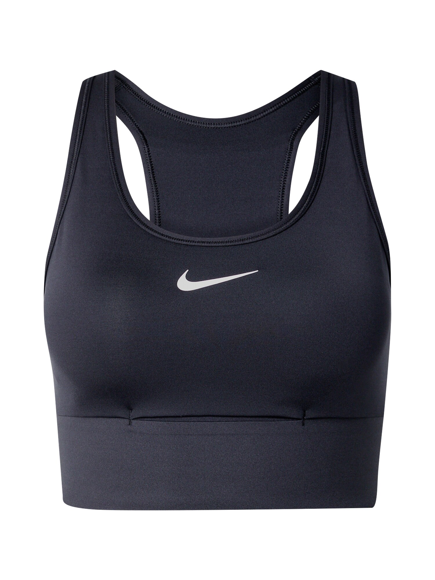 NIKE Sutien sport  negru / alb