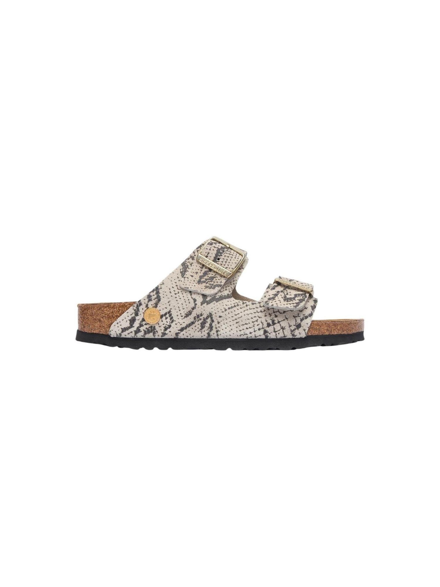 BIRKENSTOCK Sandale Arizona gri / gri metalic