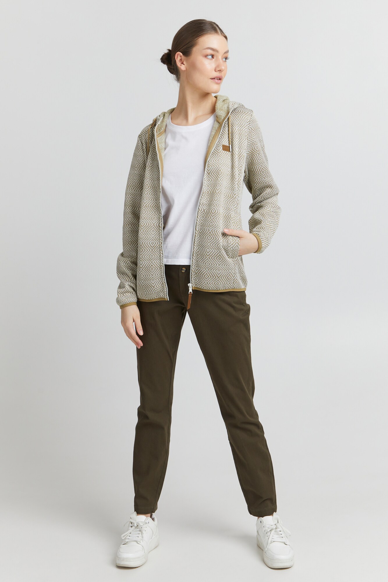 Thumbnail - Oxmo Fleecejacke Pebbles