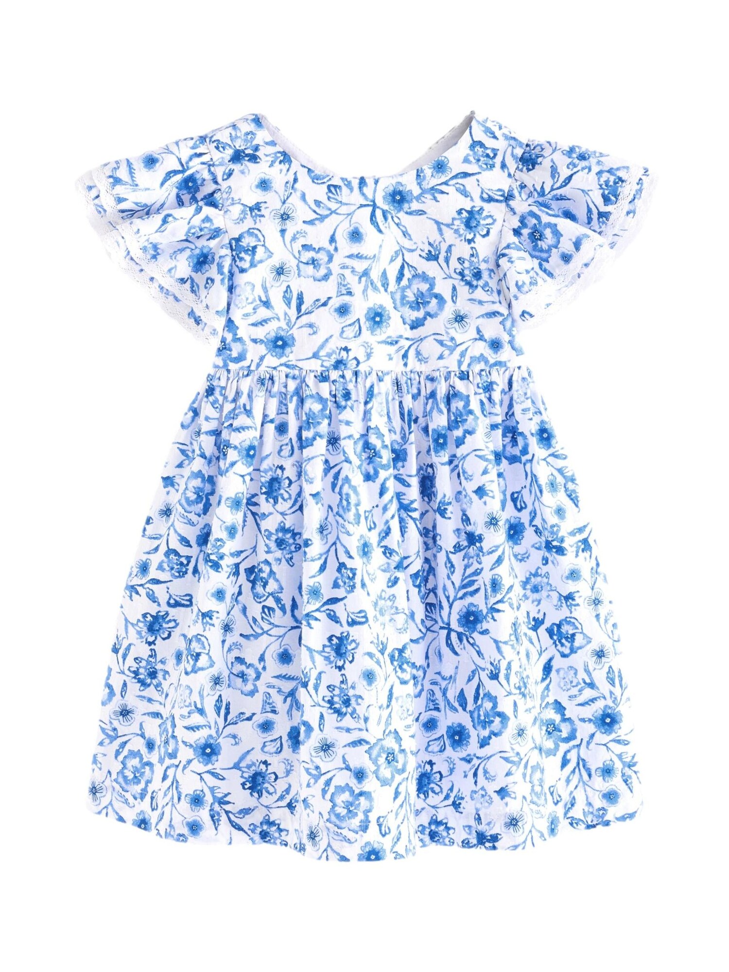 Next Rochie  albastru / alb