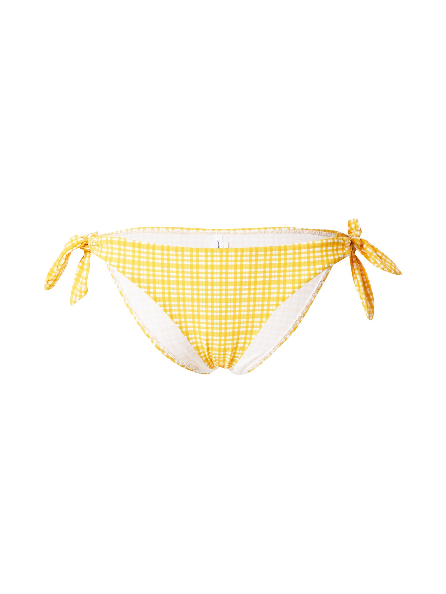 PASSIONATA Bikinio kelnaitės geltona / balta