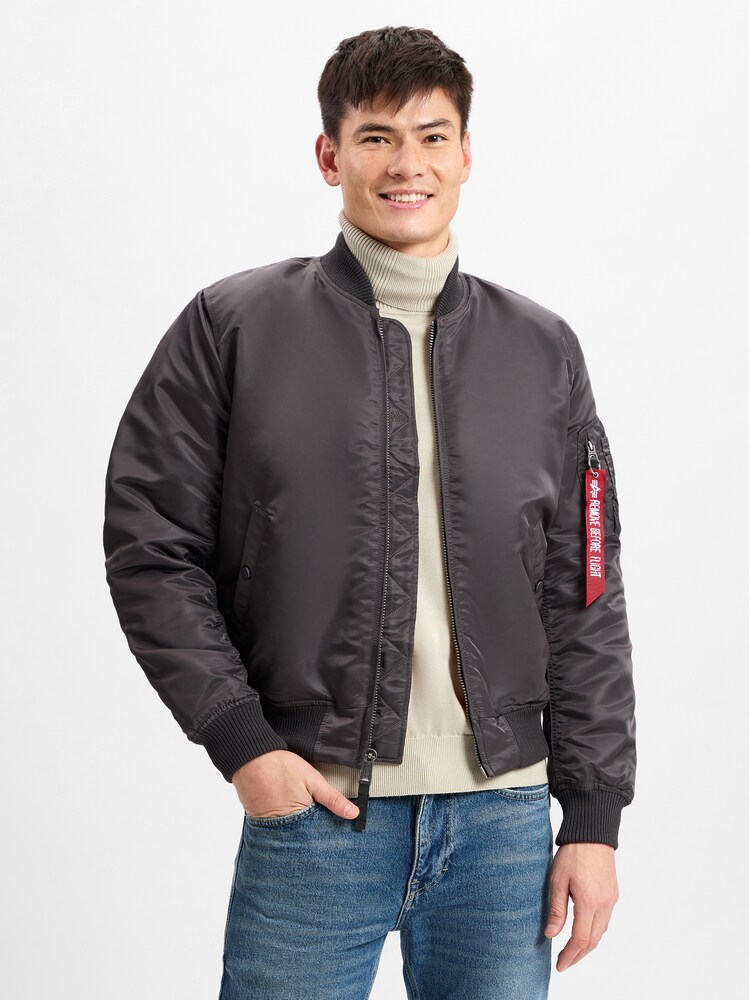 ALPHA INDUSTRIES Átmeneti dzseki Férfi szürke , Méret S