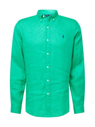 Polo Ralph Lauren Overhemd Donkerblauw / Groen