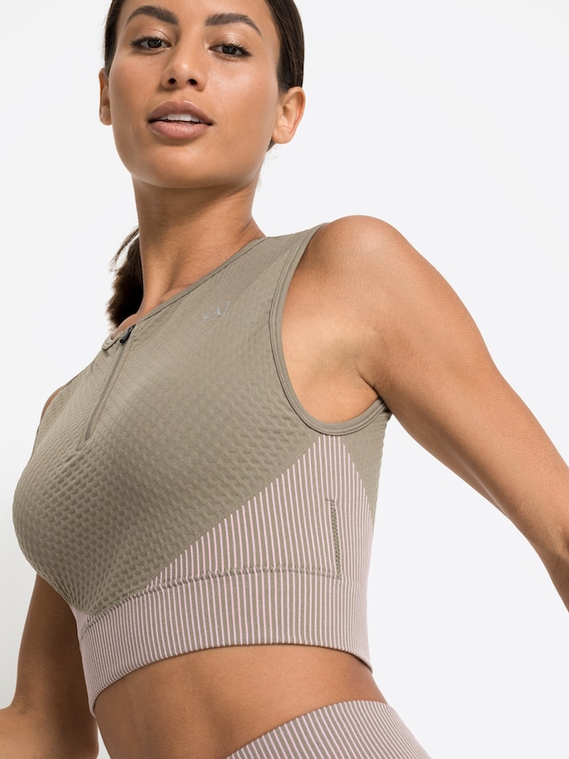 LASCANA ACTIVE, Sport top, zöld, 4 kép a 6 közül