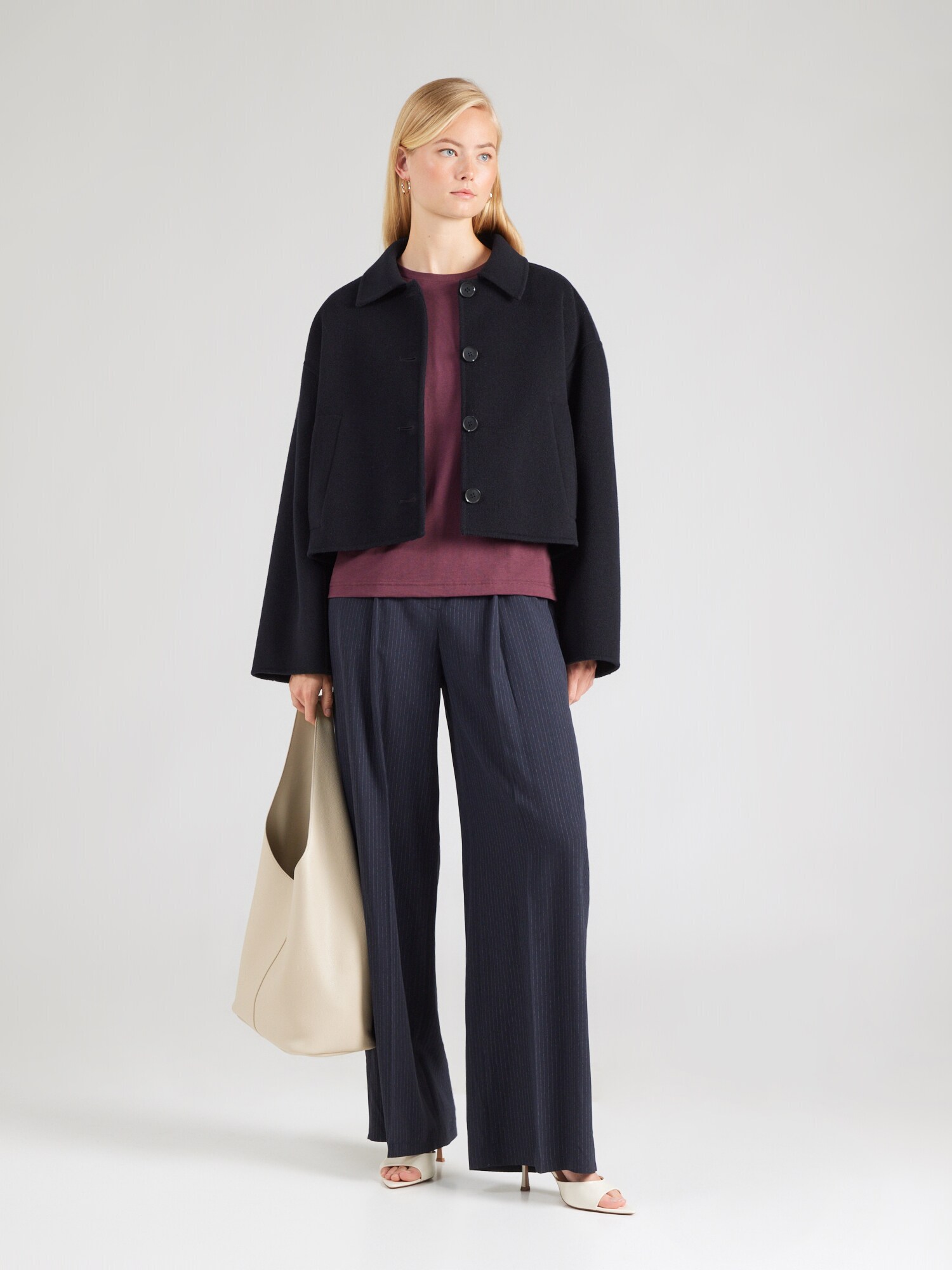 GANT Camiseta  rojo vino – imagen 8