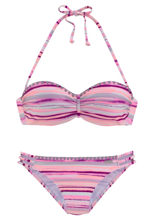 VENICE BEACH, Sport bikini, rózsaszín, 3 kép a 4 közül