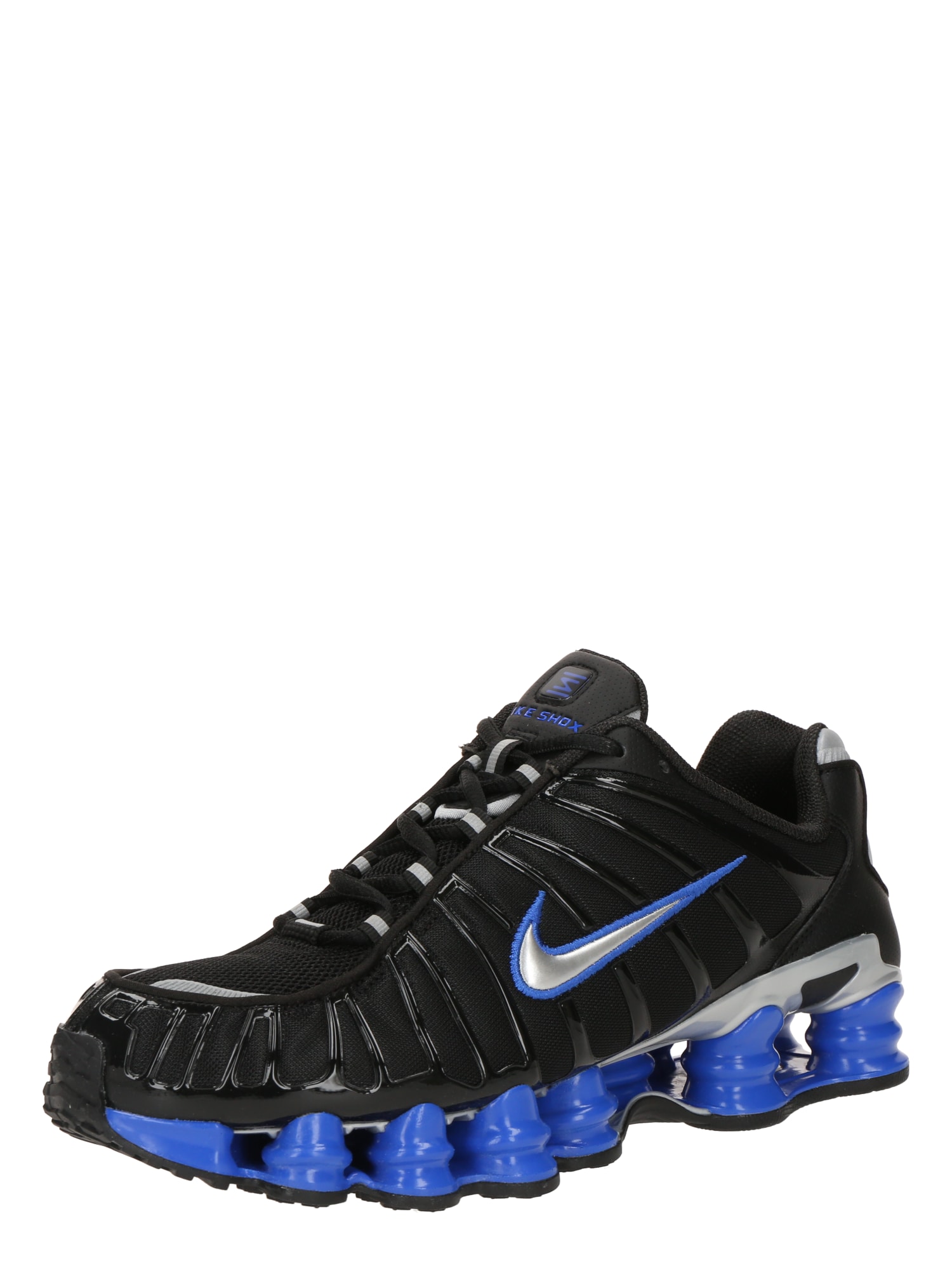 Nike Sportswear Rövid szárú sportcipők 'Shox'  kék / fekete / ezüst akciós termékkép 1