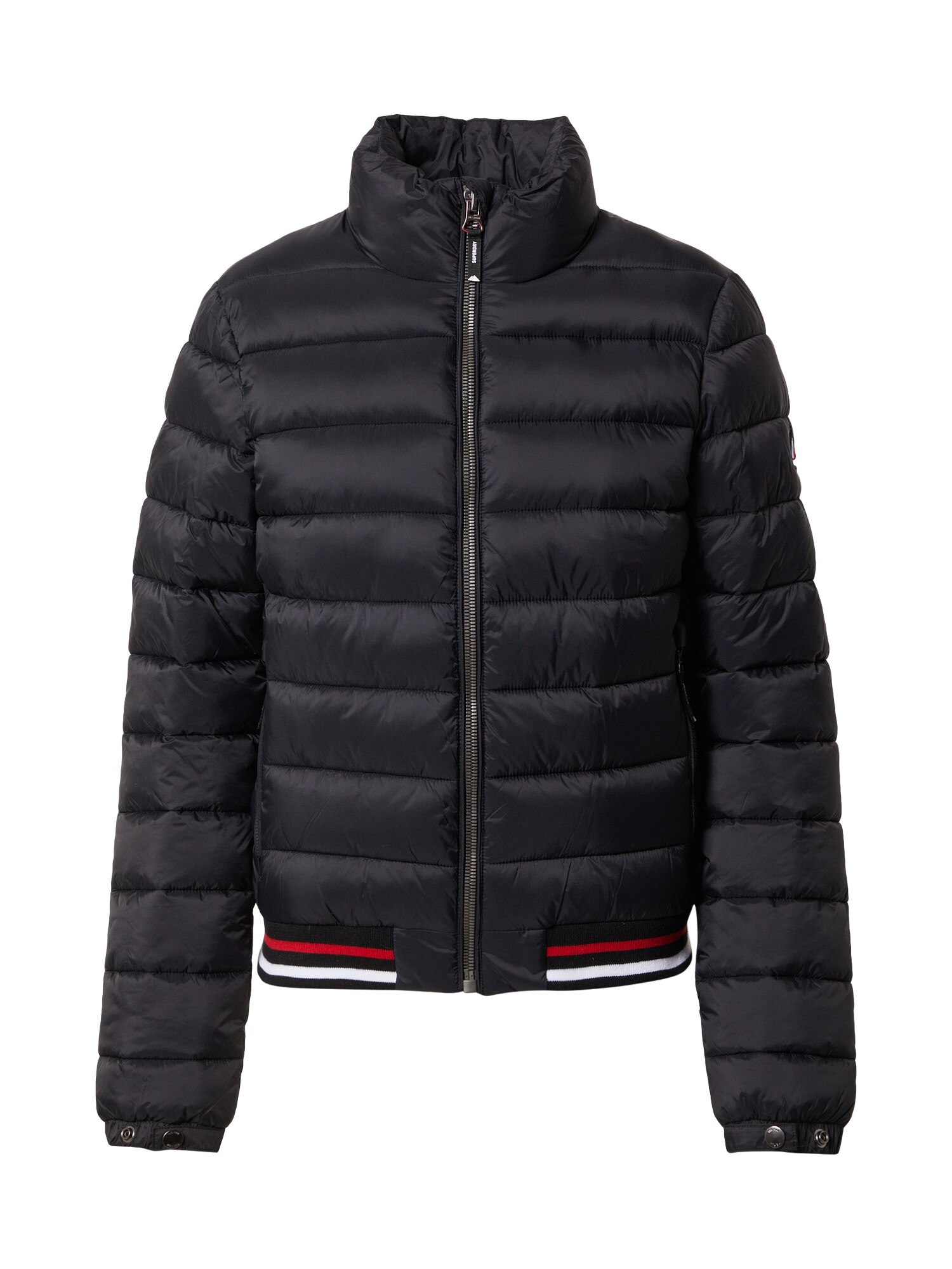Superdry Prehodna jakna 'Fuji'  rdeča / črna / bela