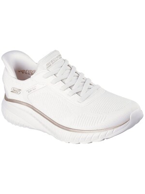 SKECHERS Zapatillas sin cordones 'Bobs Squad Chaos - C'  blanco