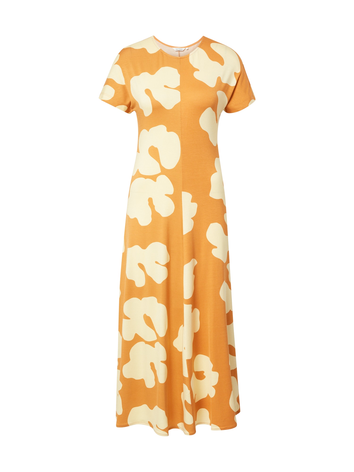 Marimekko Suknelė 'Hilding Ulpu' kremo / mandarinų spalva